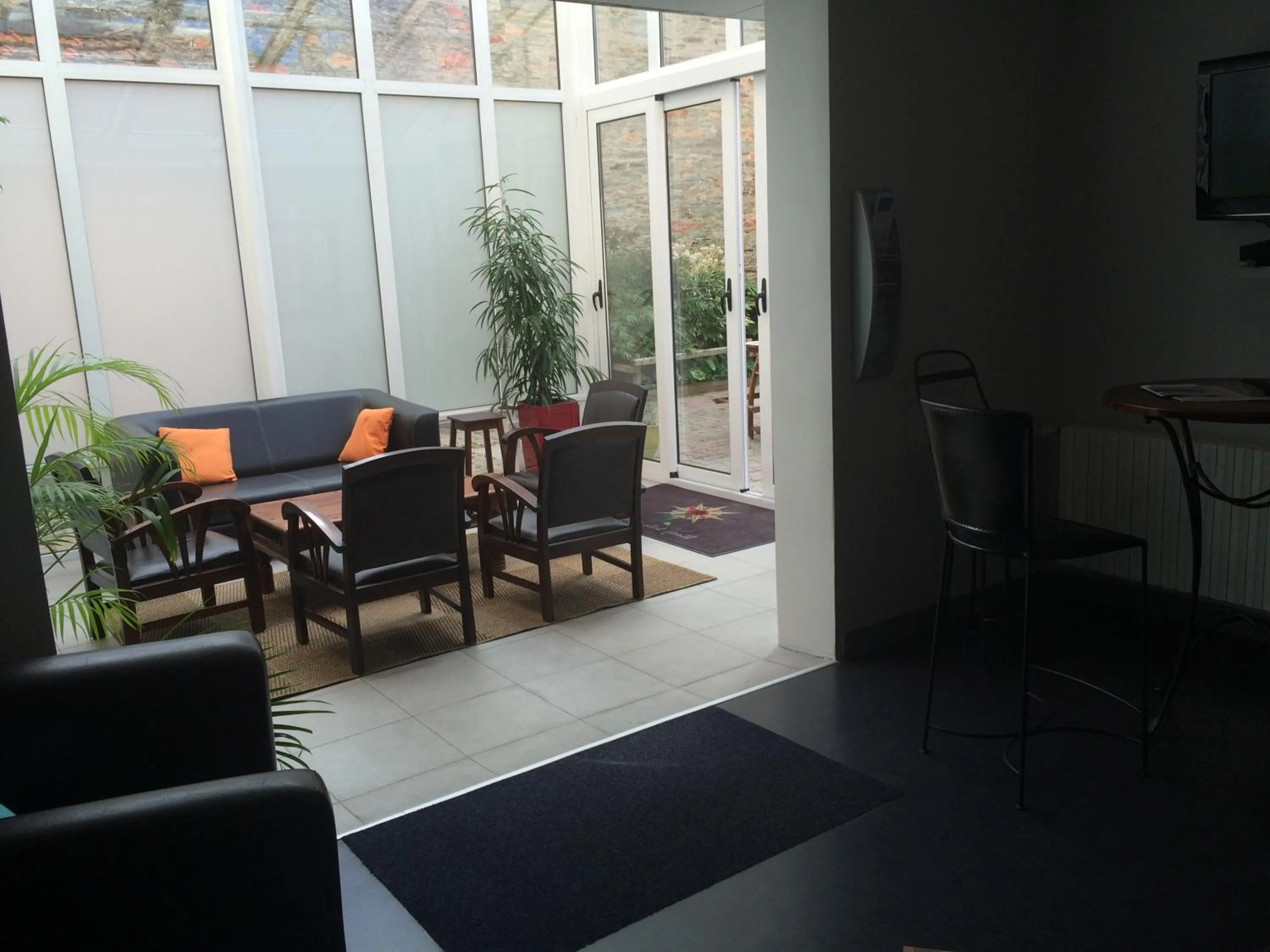 Patio in Smartappart Cherbourg (la rose des vents)