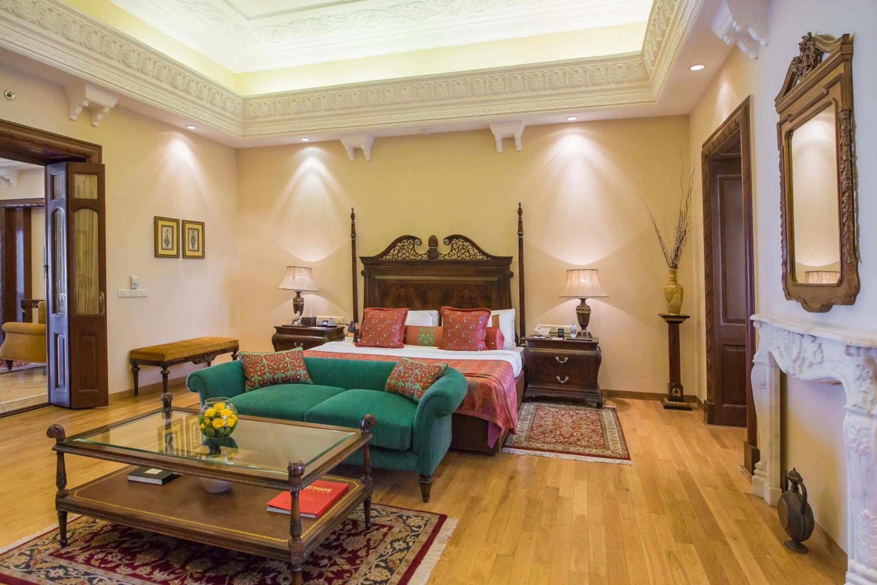 Photo of the whole room in The Lalit Laxmi Vilas Palace