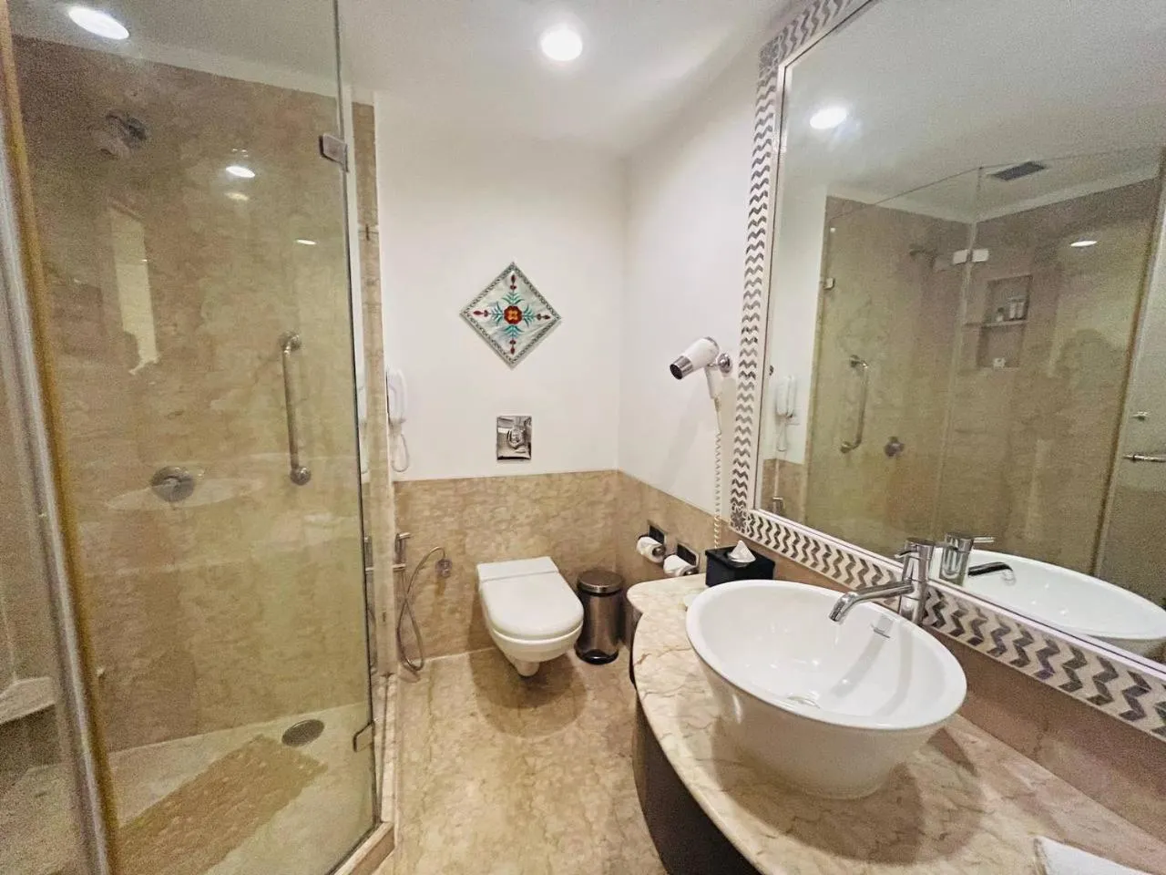 Bathroom in The Lalit Laxmi Vilas Palace