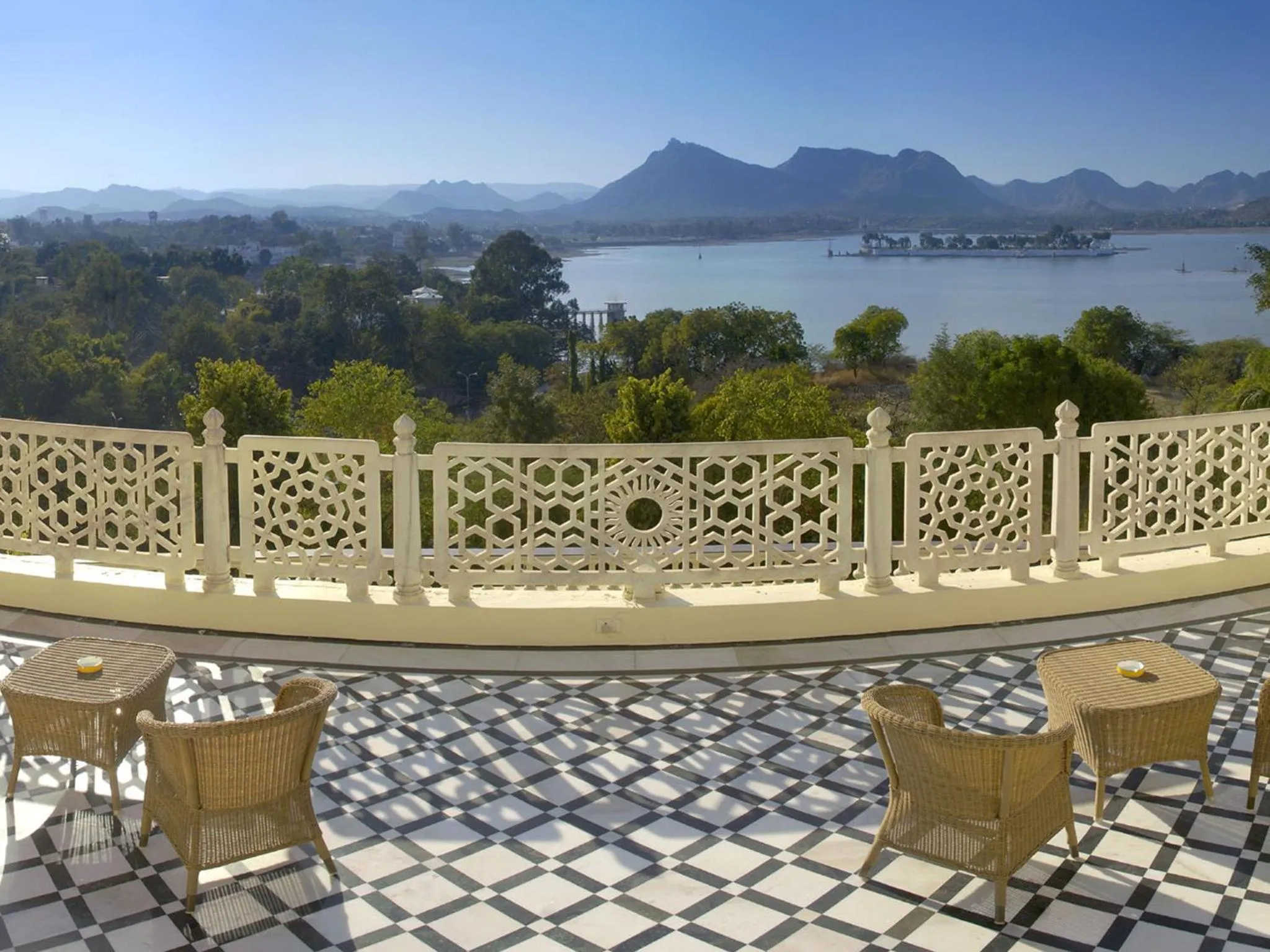 Balcony/Terrace in The Lalit Laxmi Vilas Palace