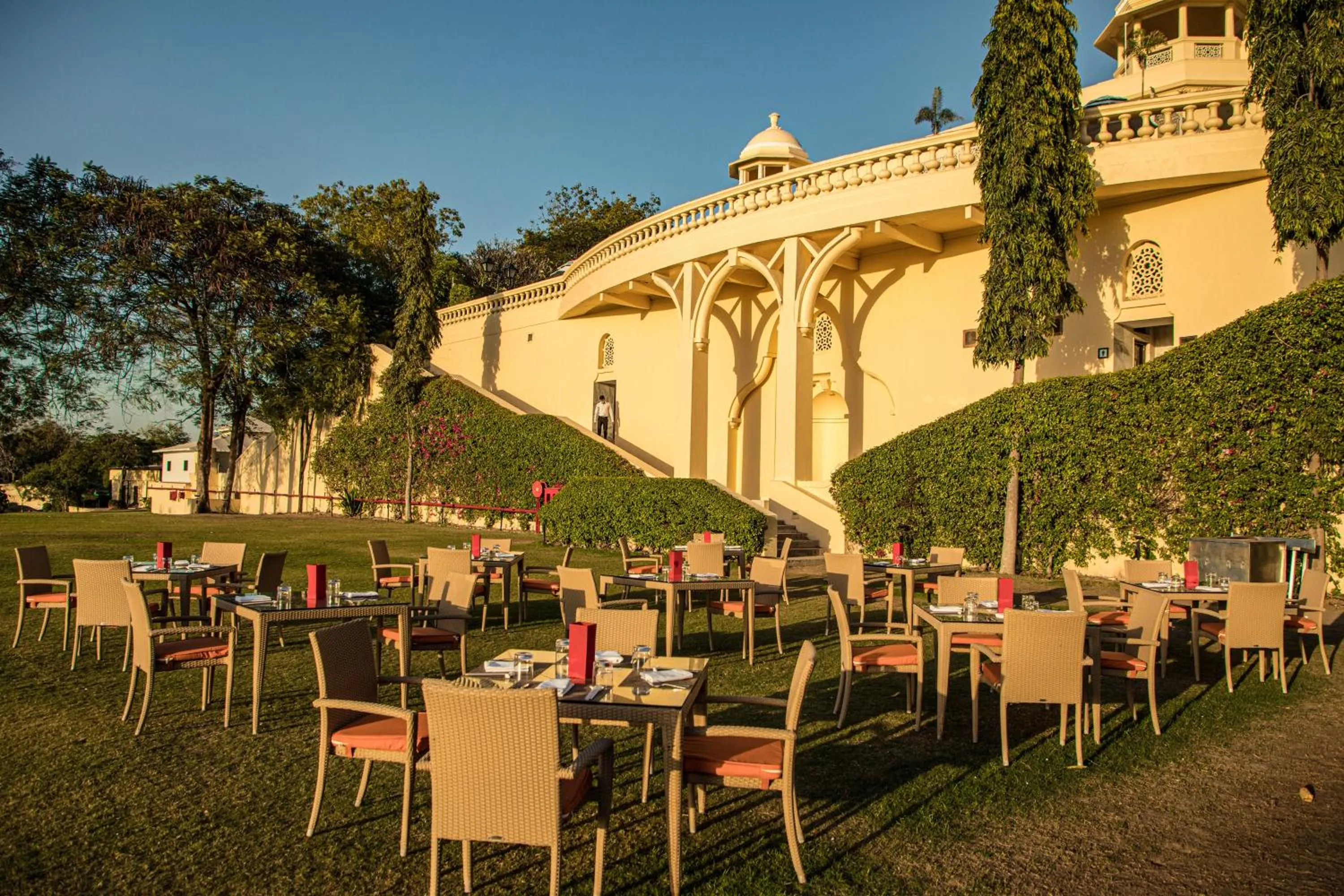 Restaurant/places to eat in The Lalit Laxmi Vilas Palace