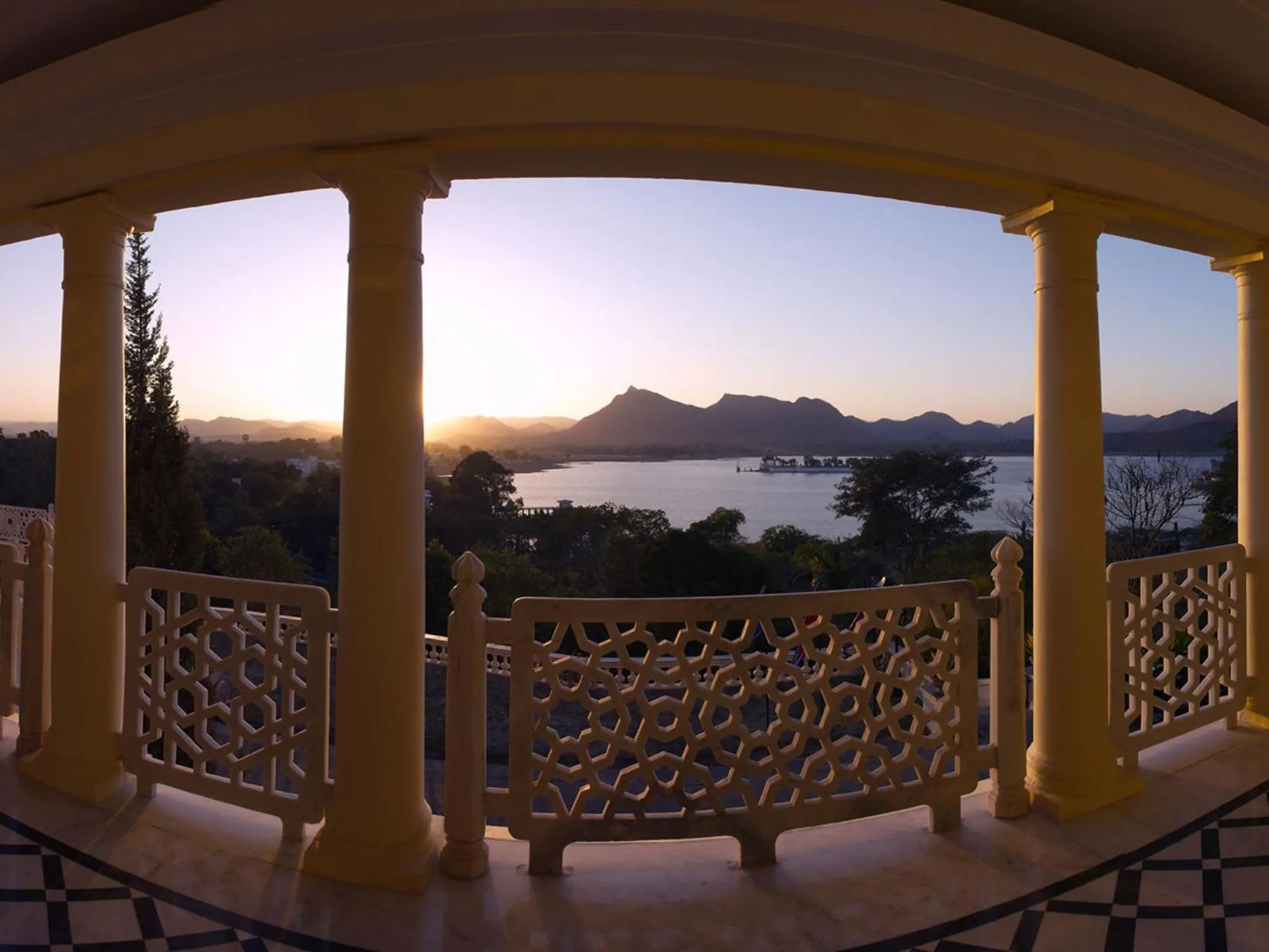 Balcony/Terrace in The Lalit Laxmi Vilas Palace