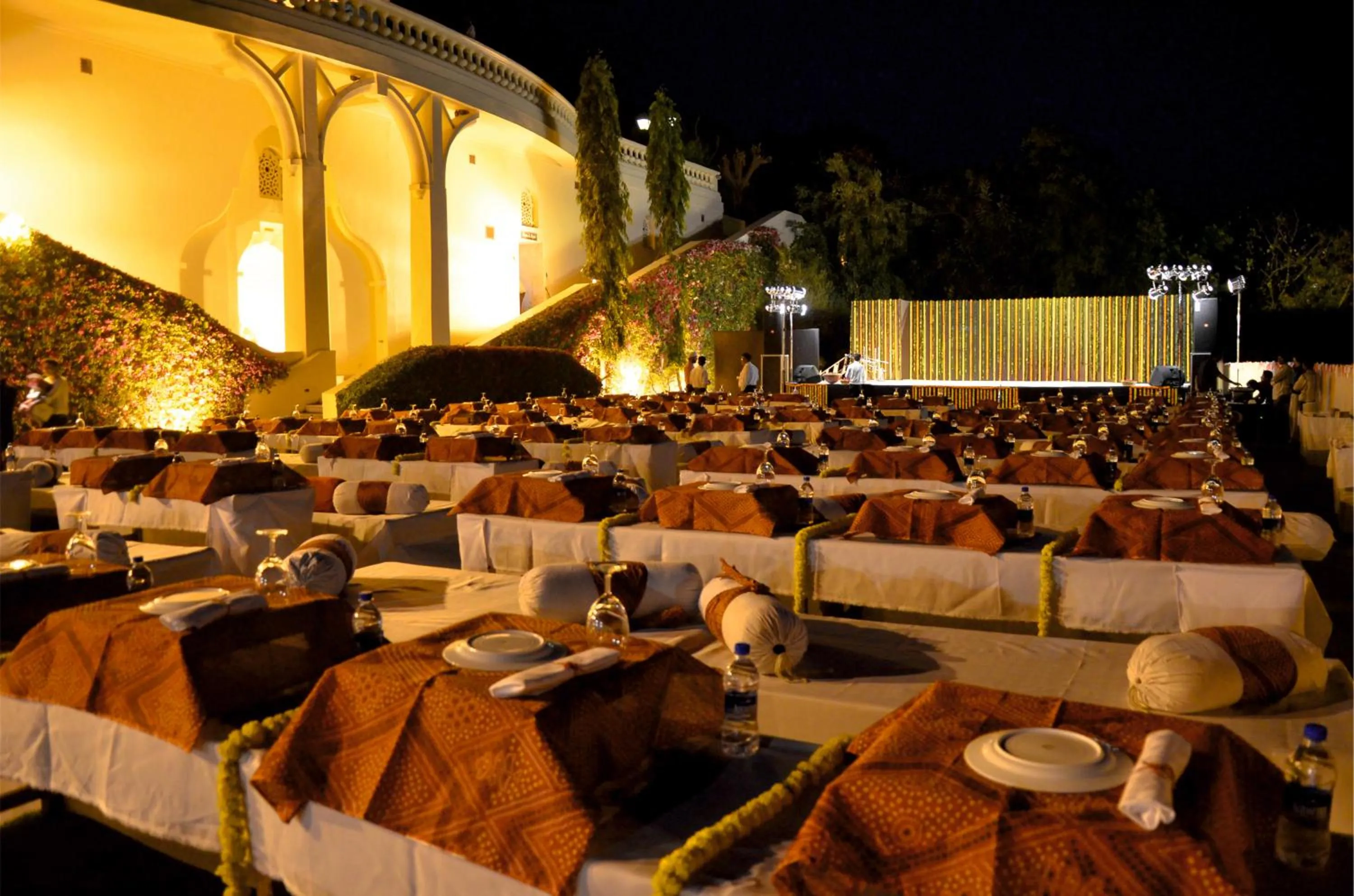 People in The Lalit Laxmi Vilas Palace