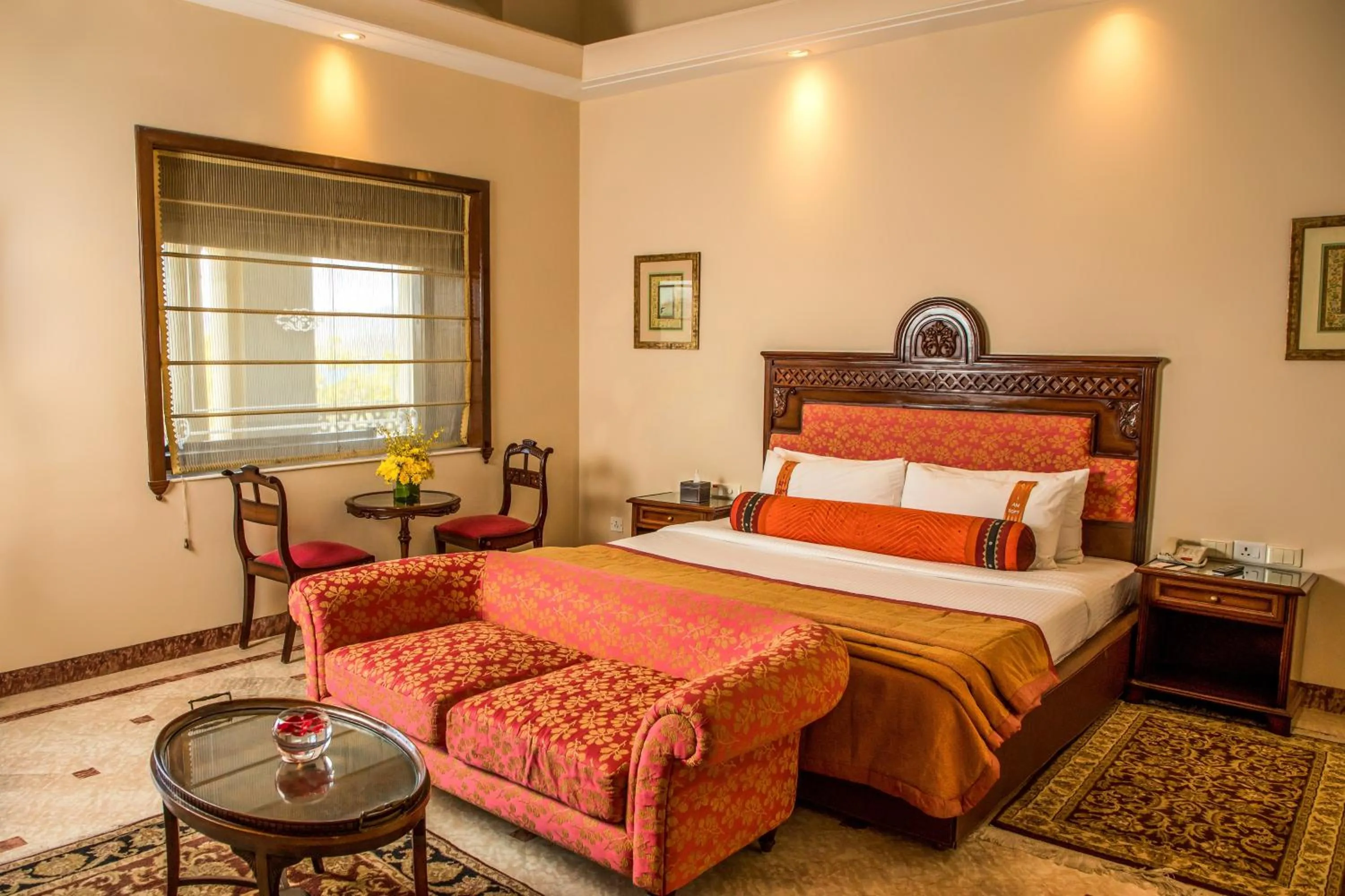 Bedroom, Bed in The Lalit Laxmi Vilas Palace