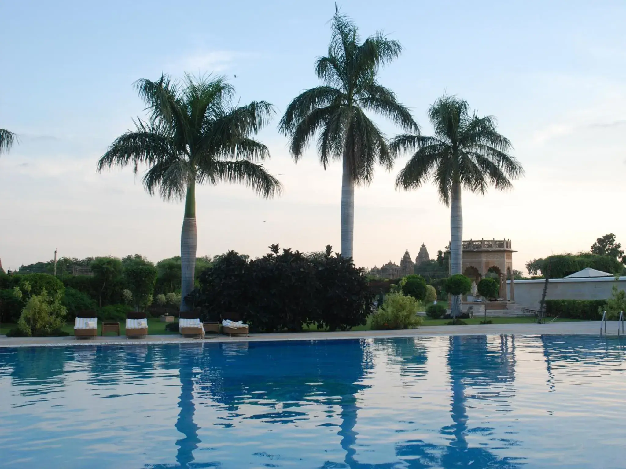 Swimming pool in The Lalit Temple View Swimming pool in The Lalit Temple View