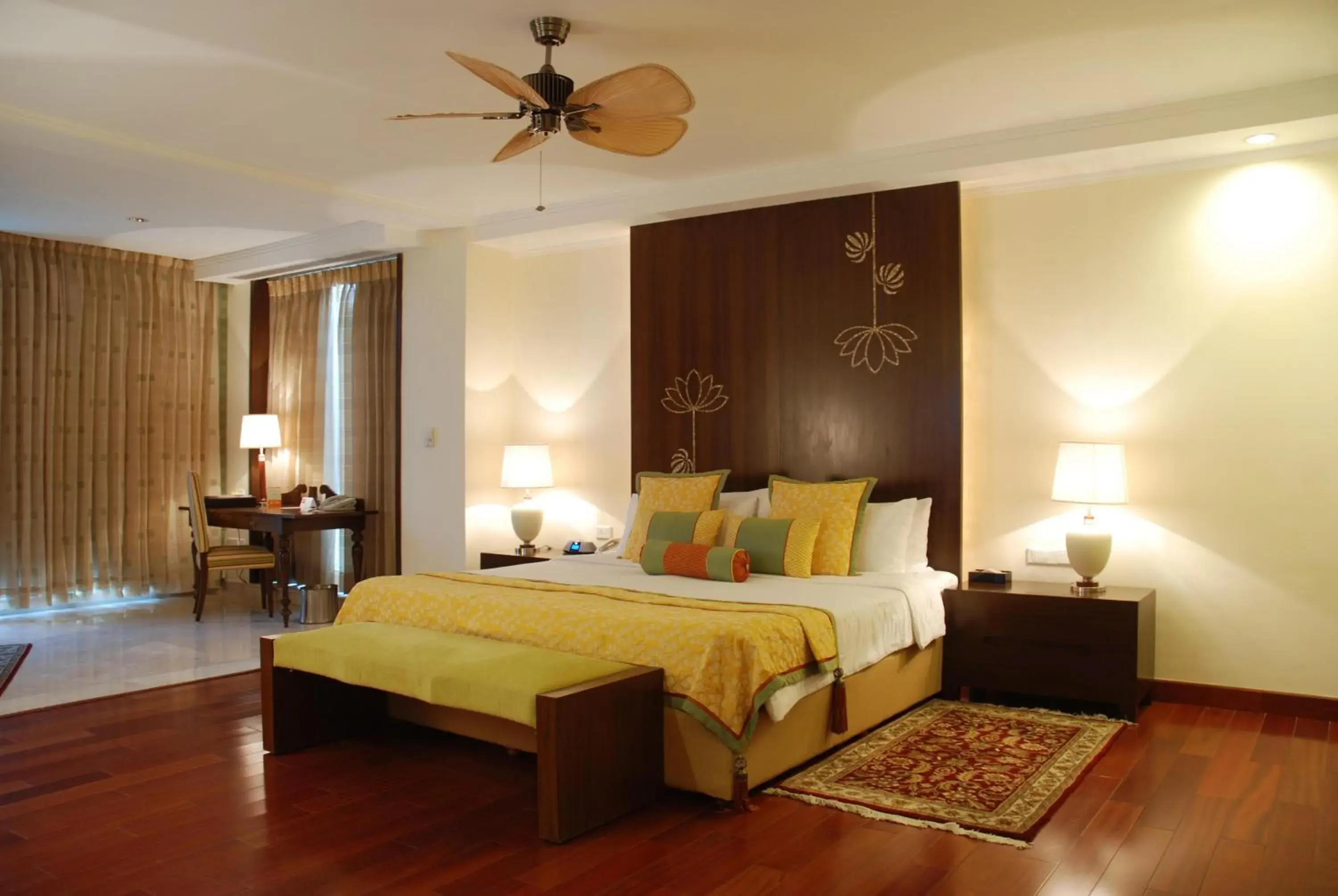 Bedroom, Bed in The Lalit Temple View Bedroom, Bed in The Lalit Temple View