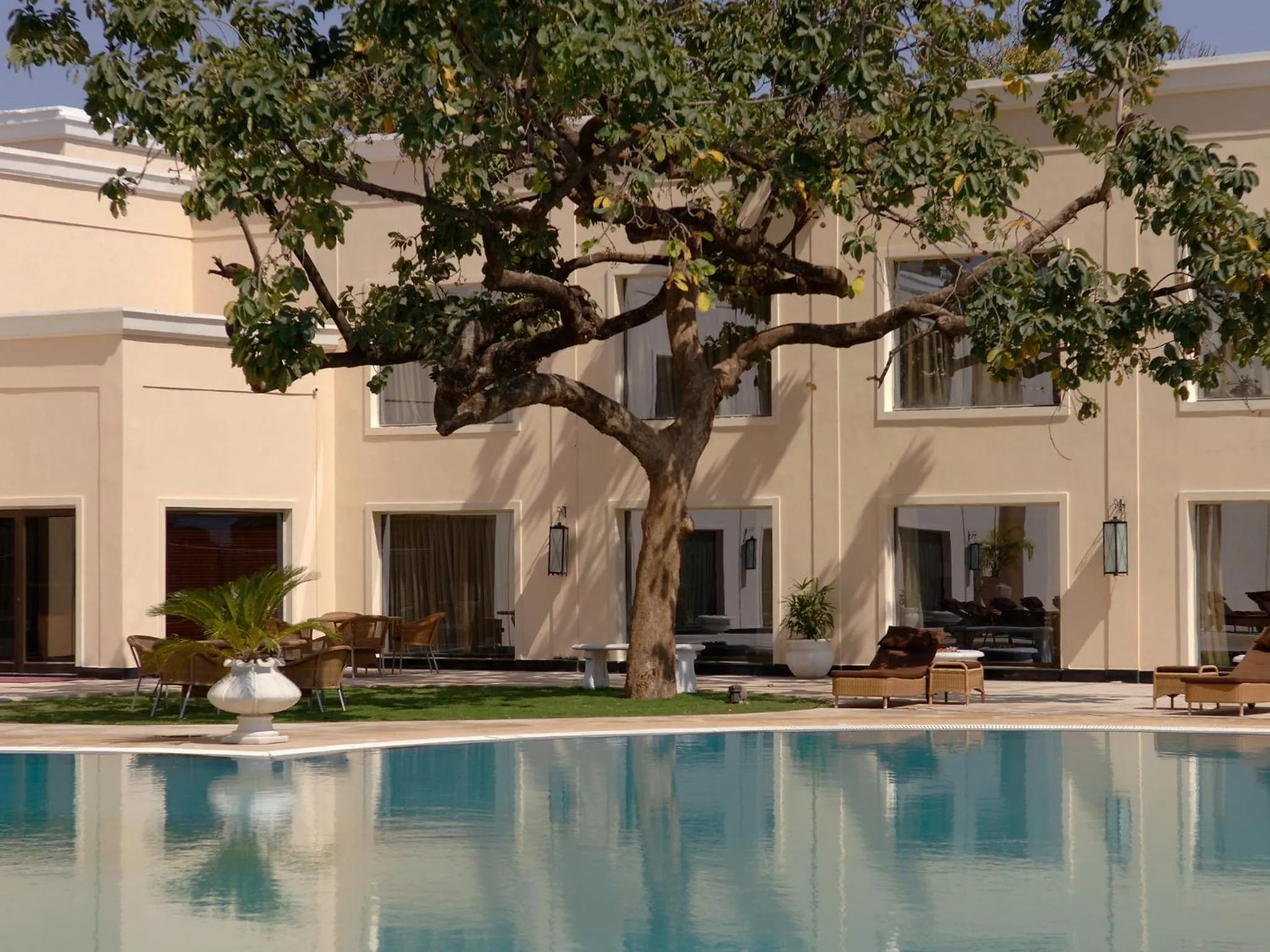 Swimming pool in The Lalit Temple View