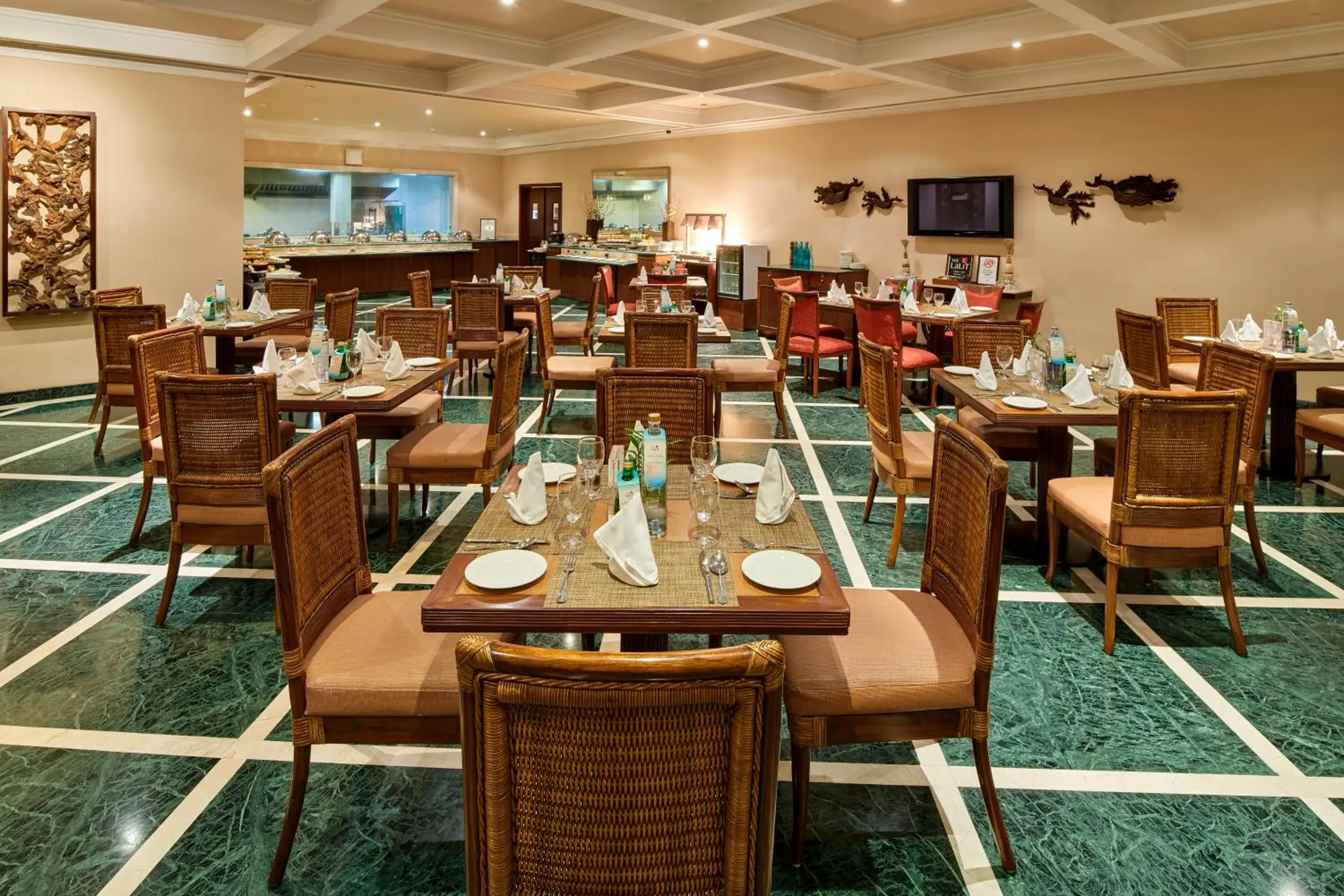 Restaurant/places to eat in The Lalit Temple View Restaurant/places to eat in The Lalit Temple View