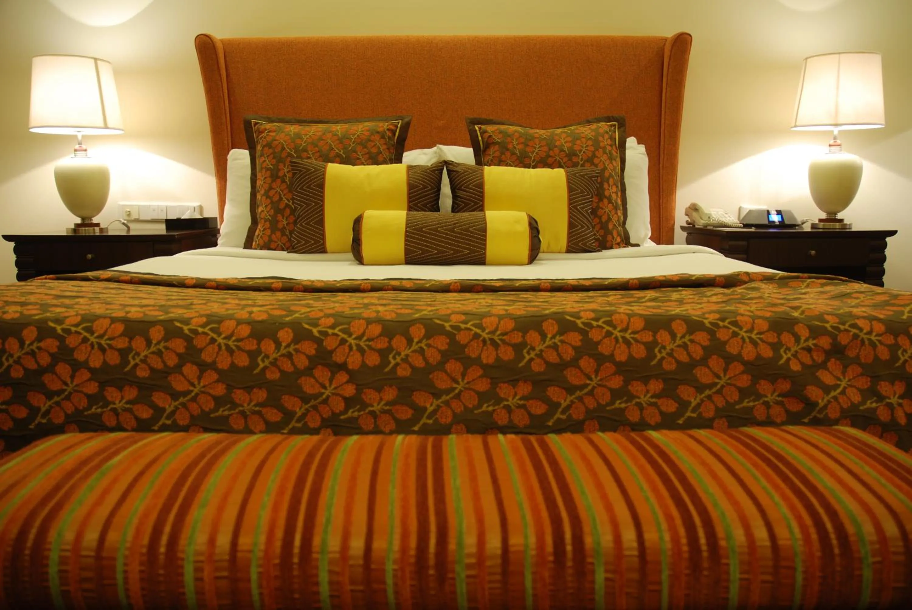 Bed in The Lalit Temple View