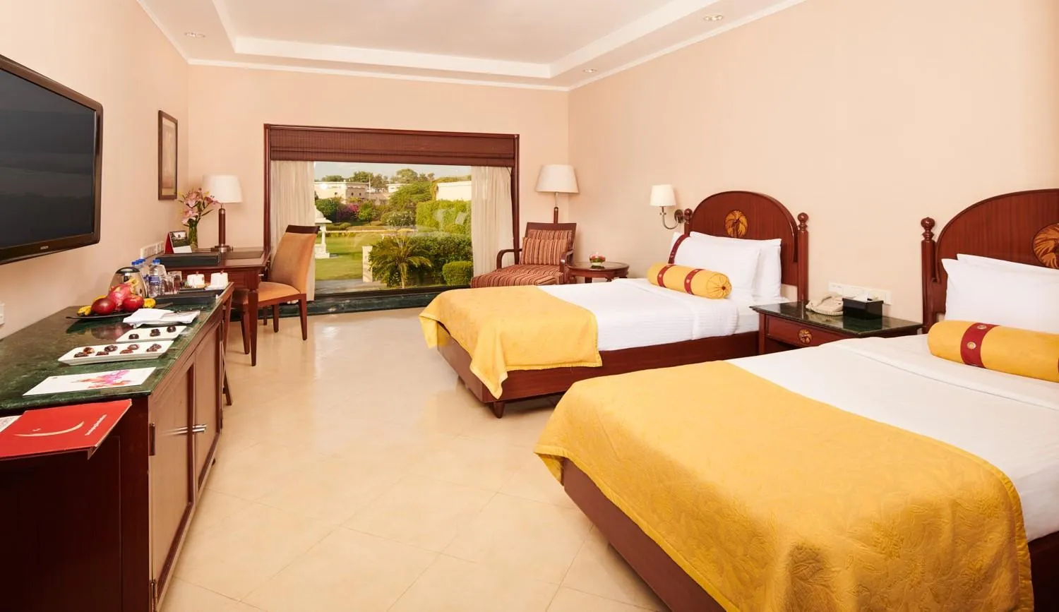 Bed in The Lalit Temple View