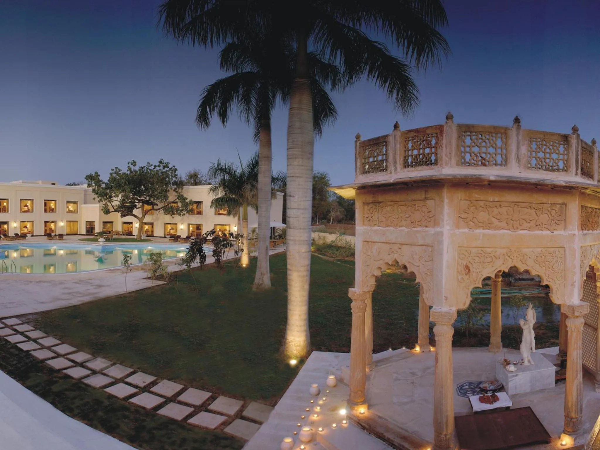 Decorative detail in The Lalit Temple View