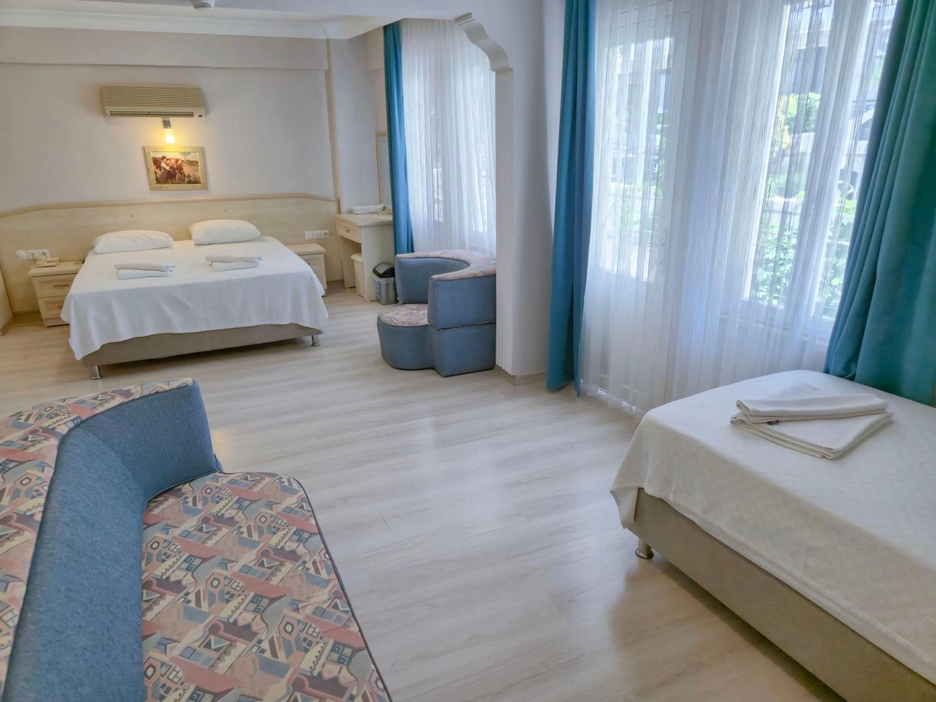 Bed in Habesos Hotel