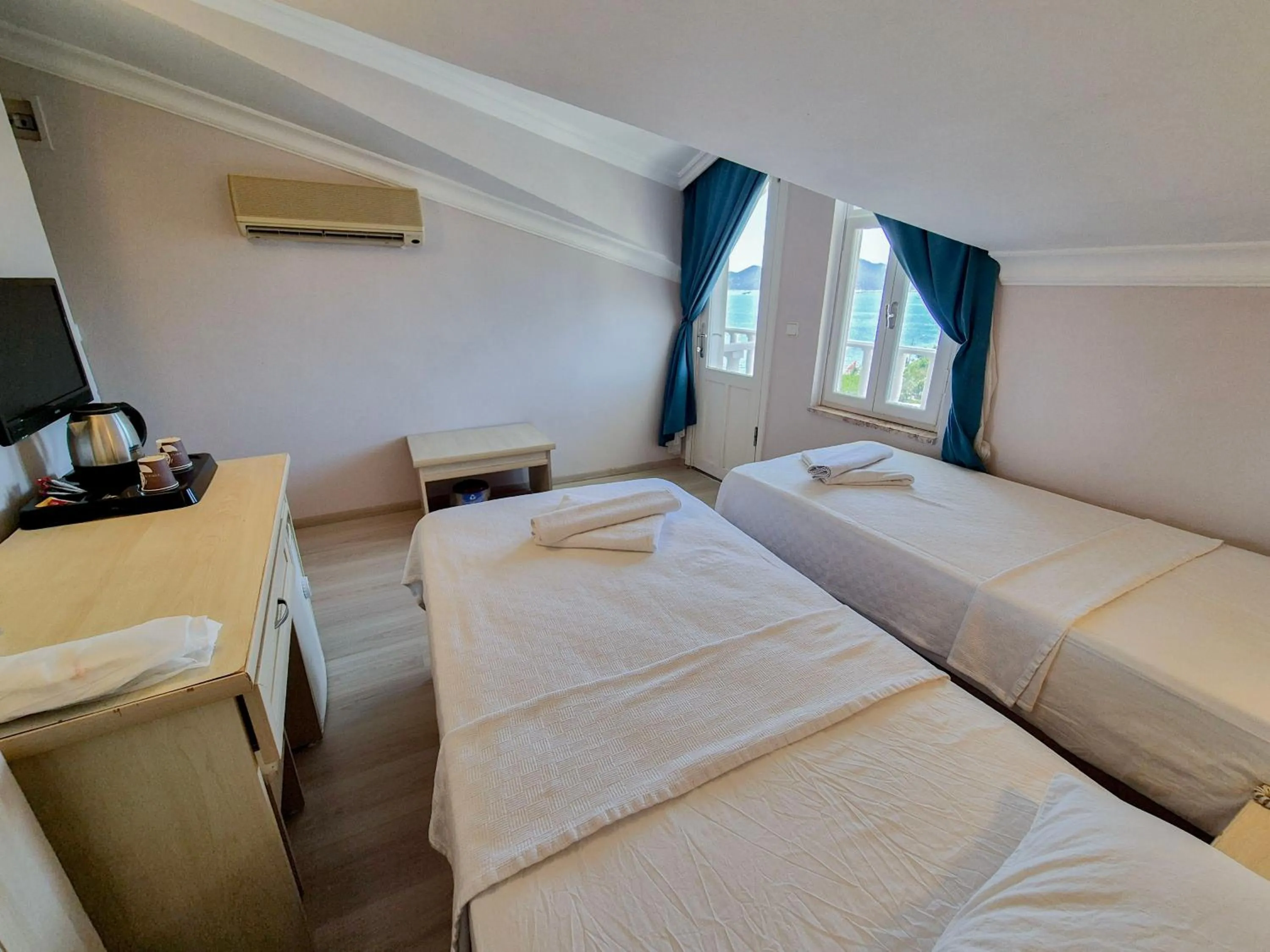 Bed in Habesos Hotel