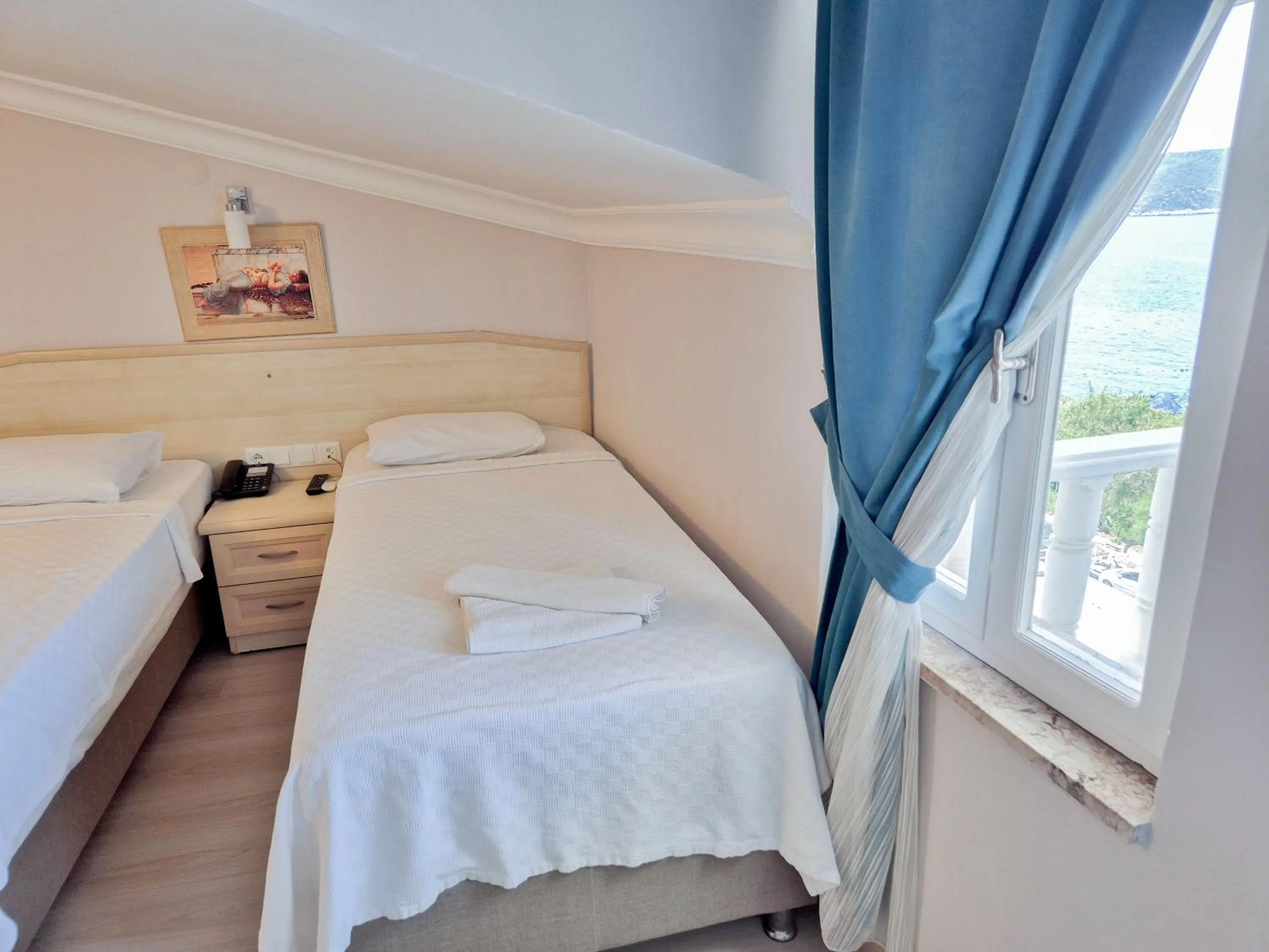 Bed in Habesos Hotel