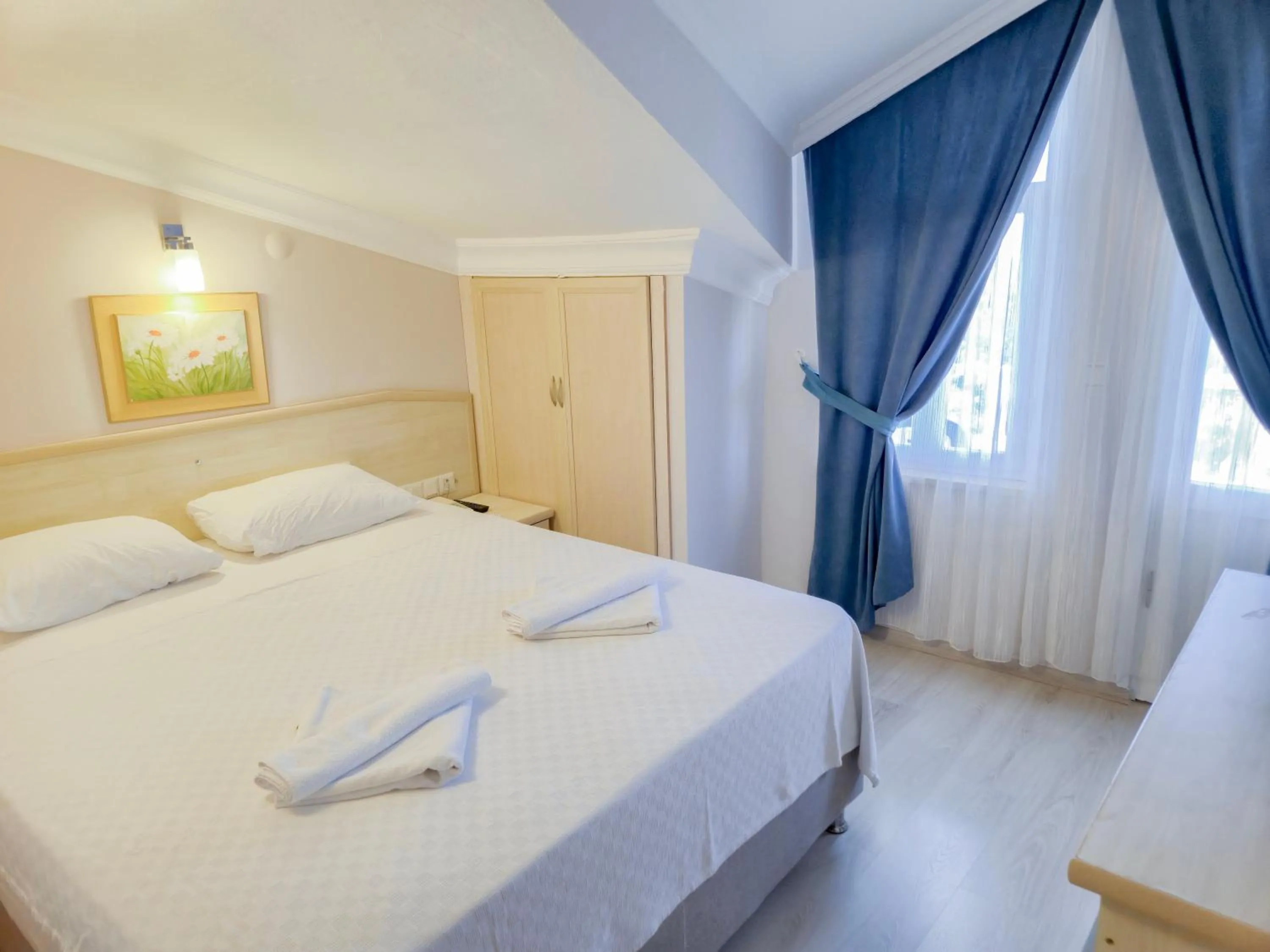 Bed in Habesos Hotel