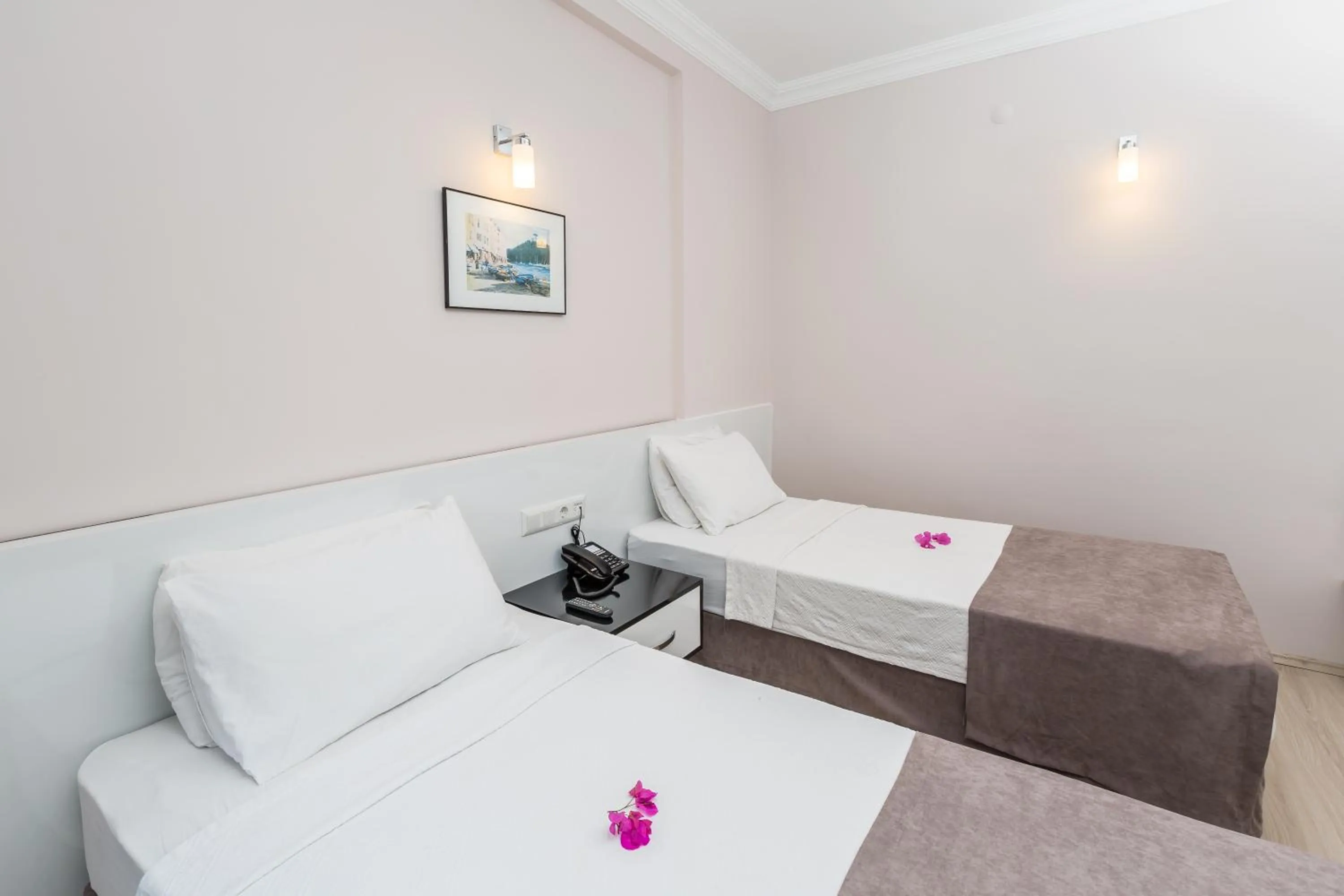 Bed in Habesos Hotel