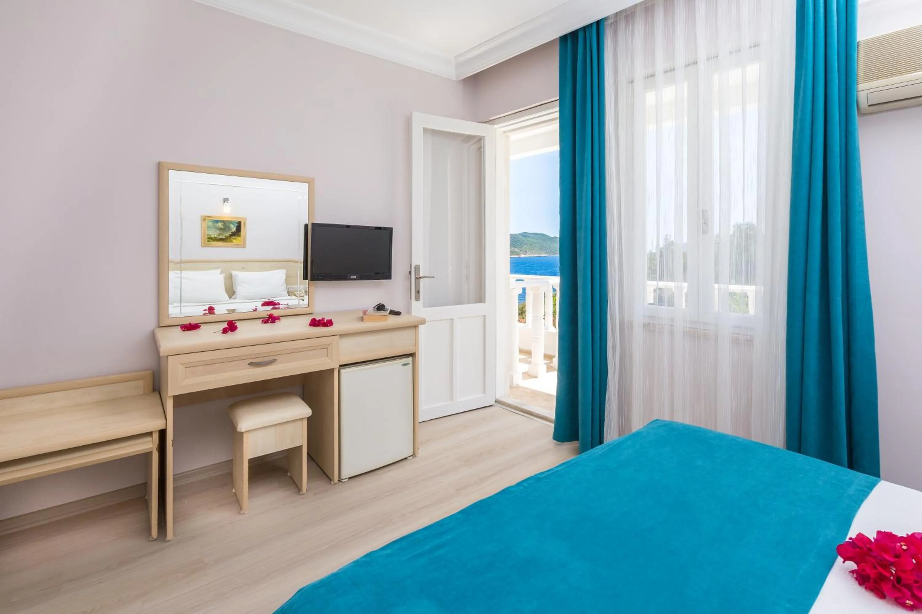 Decorative detail, Bed in Habesos Hotel