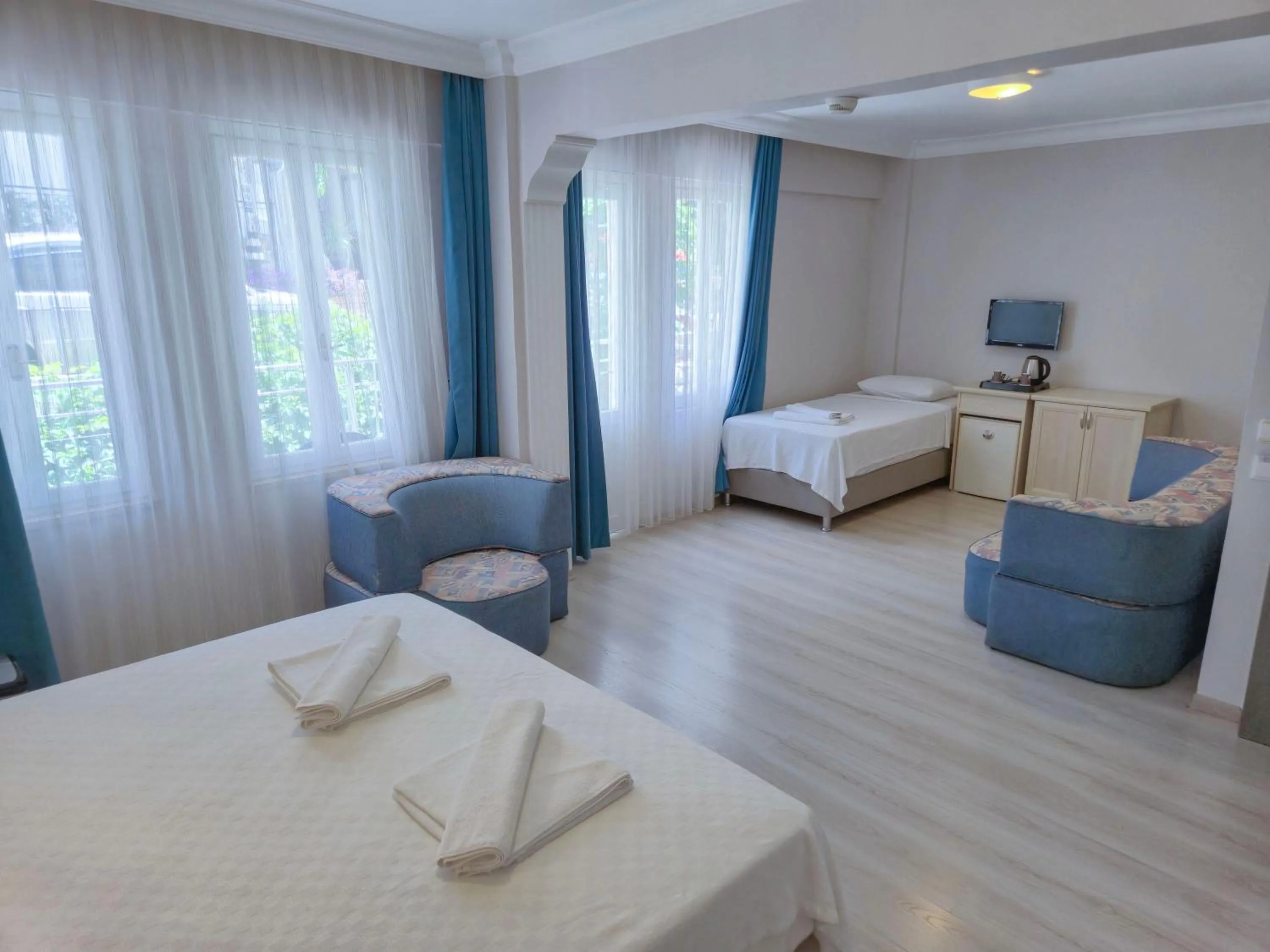 Bed in Habesos Hotel