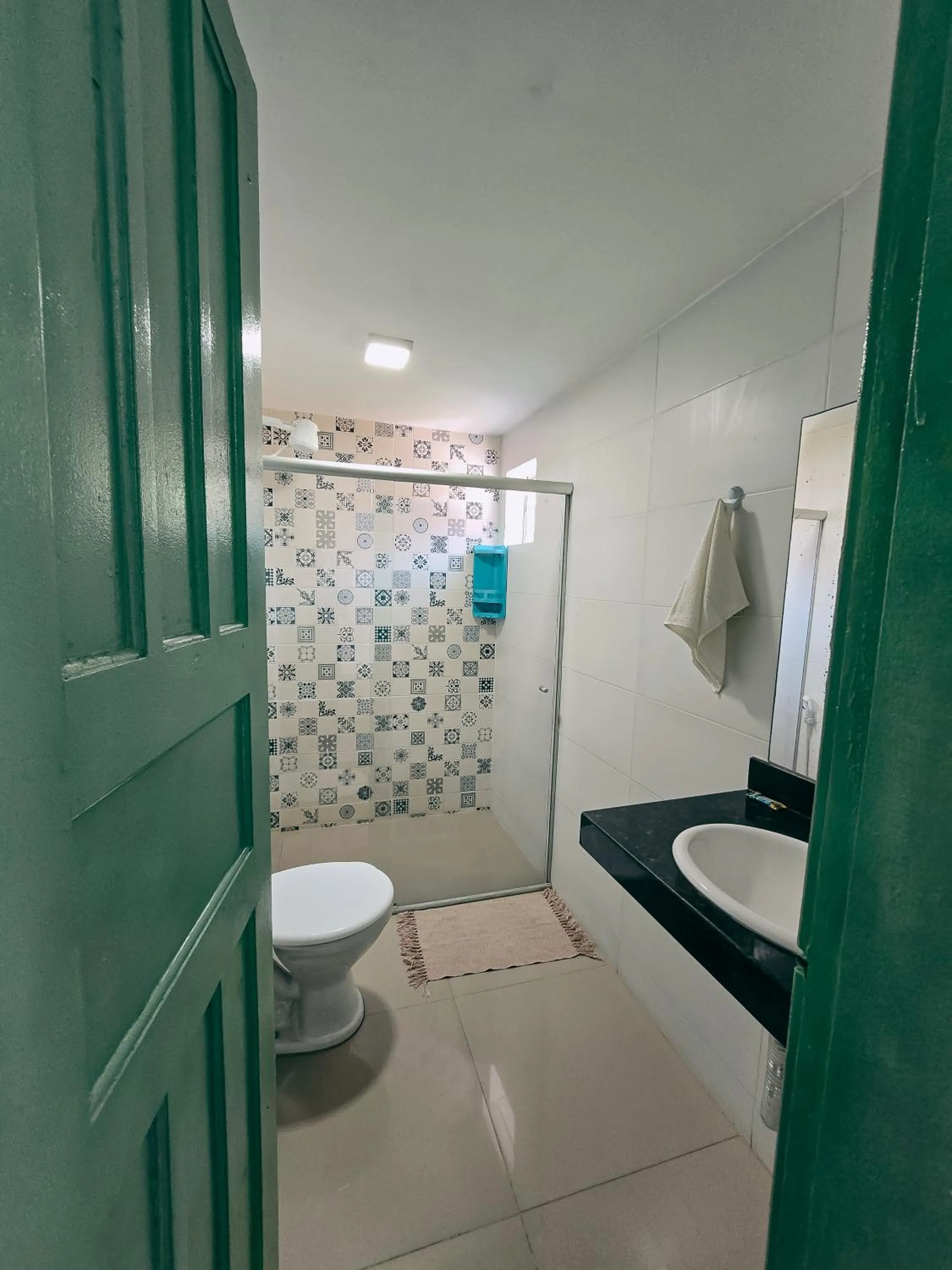 Bathroom in Pousada Rio do Prado