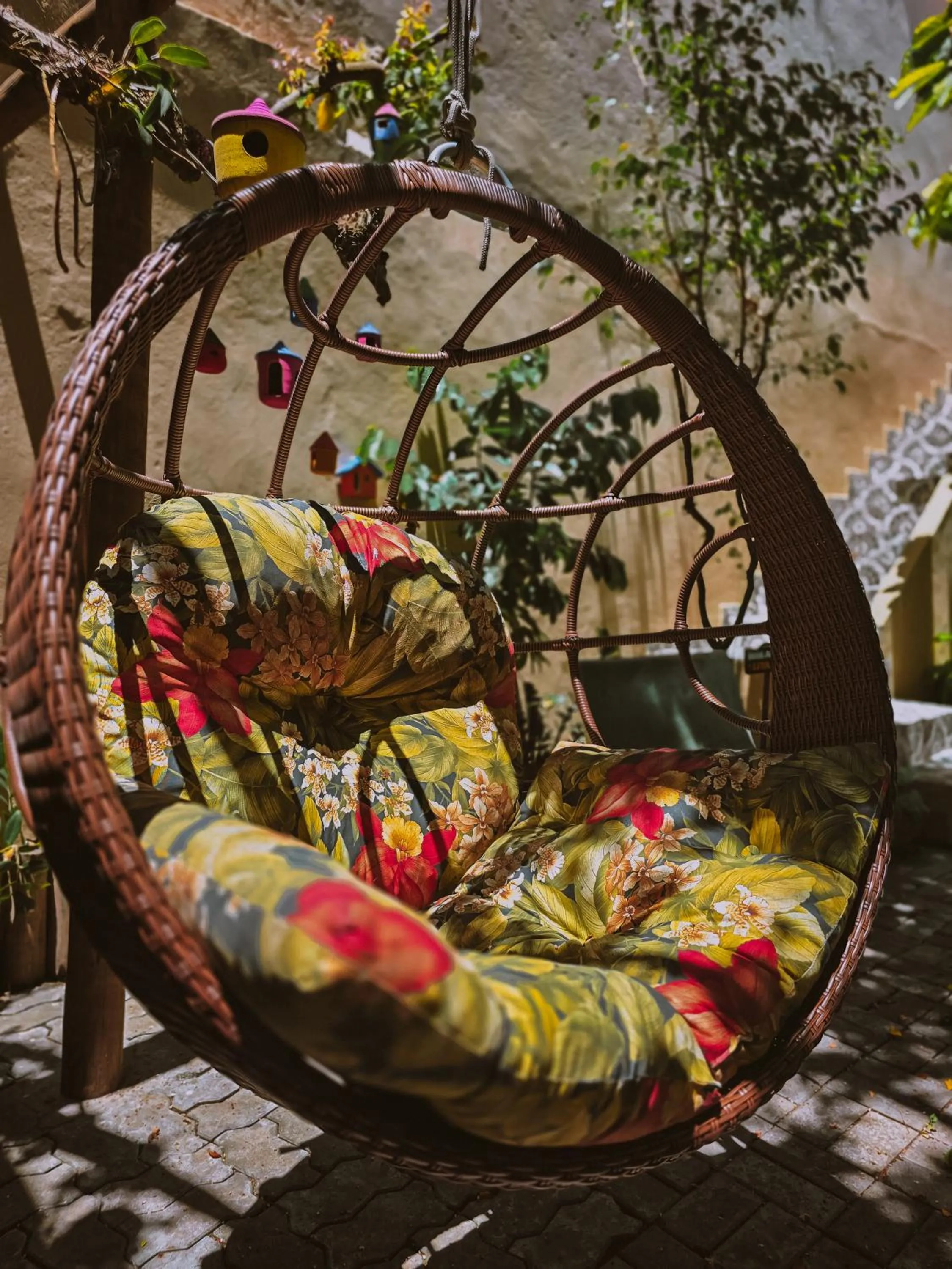 Garden in Pousada Rio do Prado