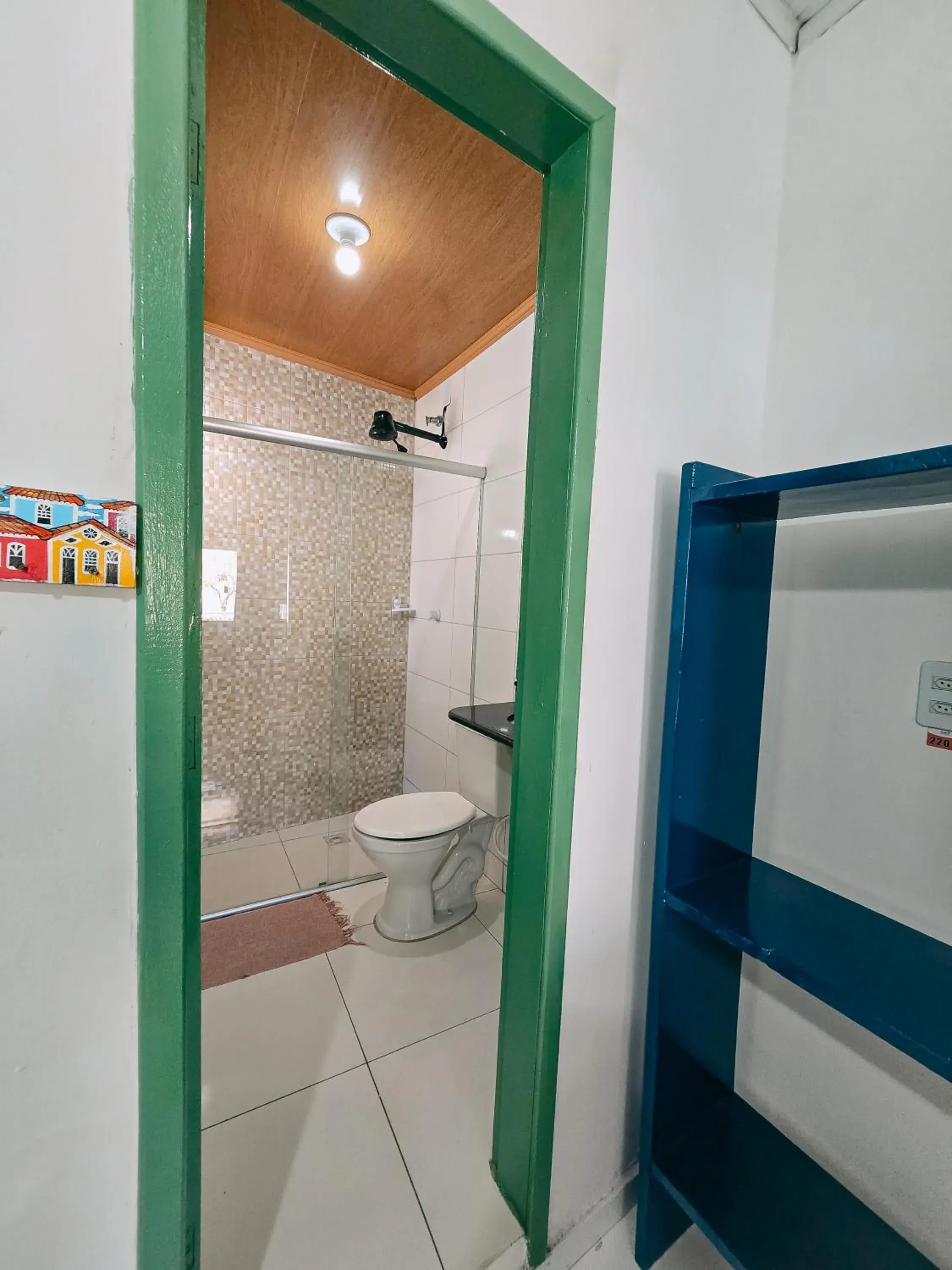 Quadruple Room with Private Bathroom in Pousada Rio do Prado Quadruple Room with Private Bathroom in Pousada Rio do Prado