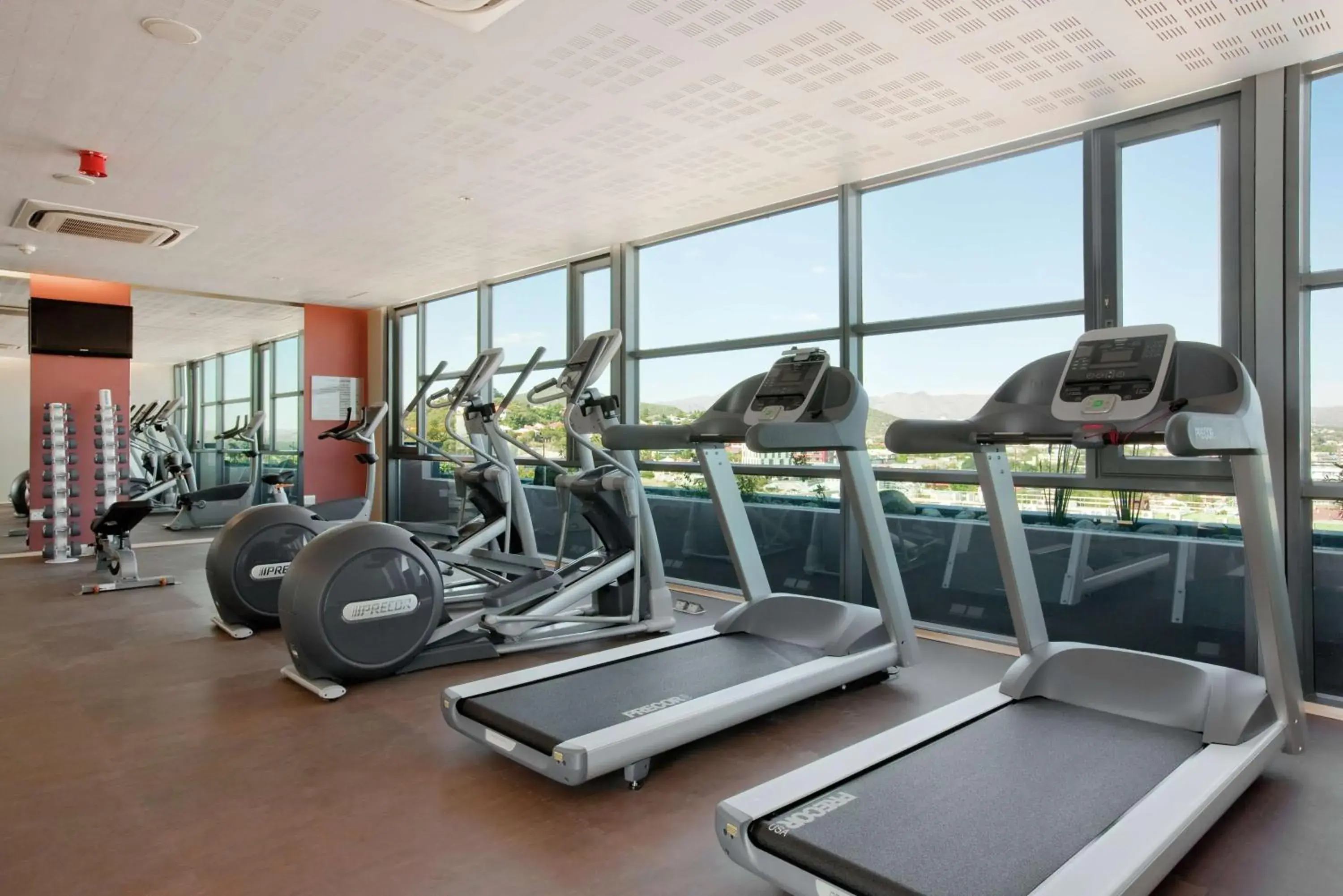 Fitness centre/facilities in Hilton Windhoek Fitness centre/facilities in Hilton Windhoek