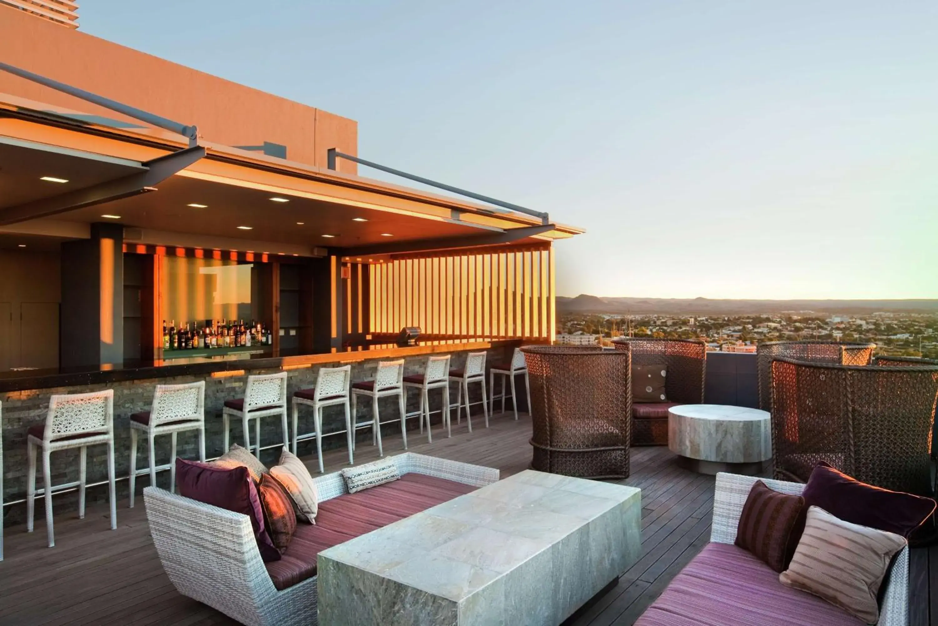 Lounge or bar in Hilton Windhoek Lounge or bar in Hilton Windhoek