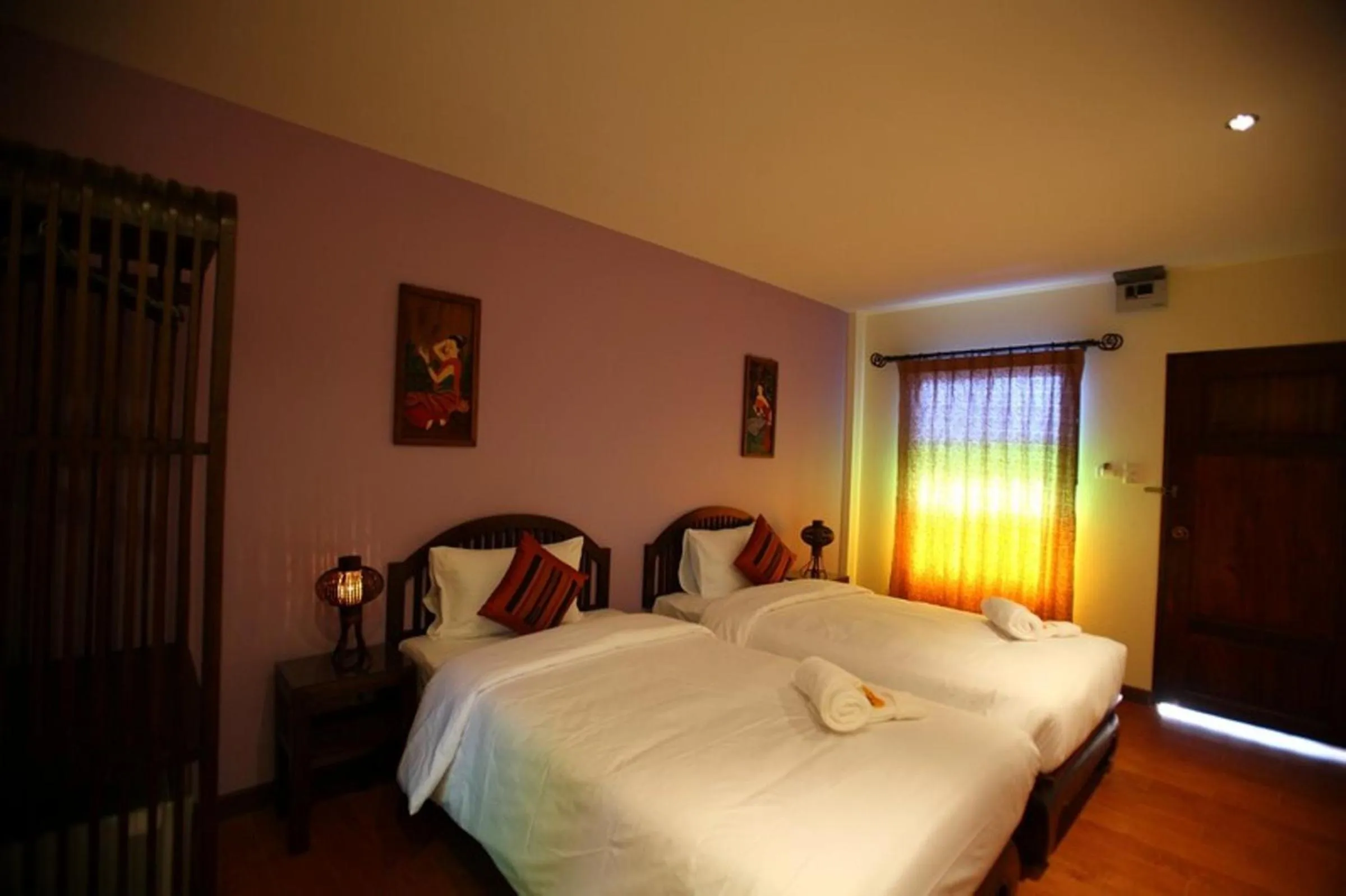 Bed in Chiang Mai Boutique House