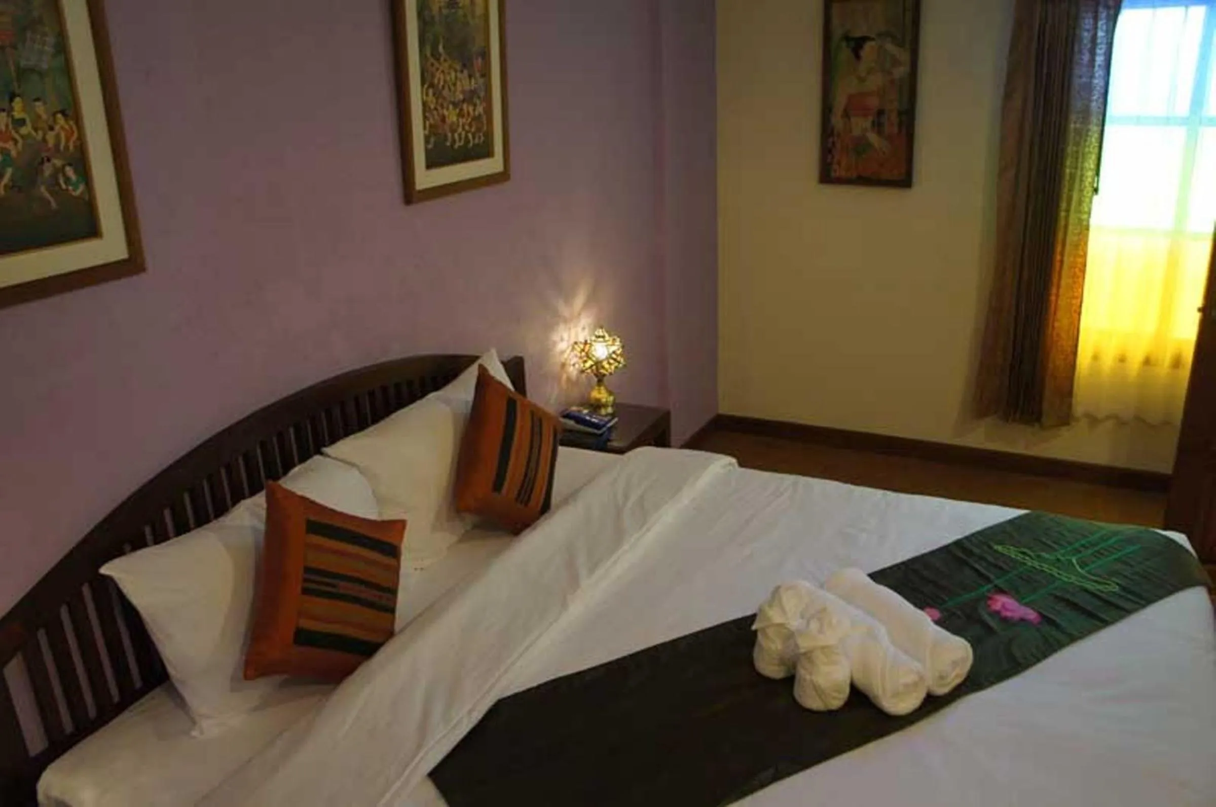 Bed in Chiang Mai Boutique House