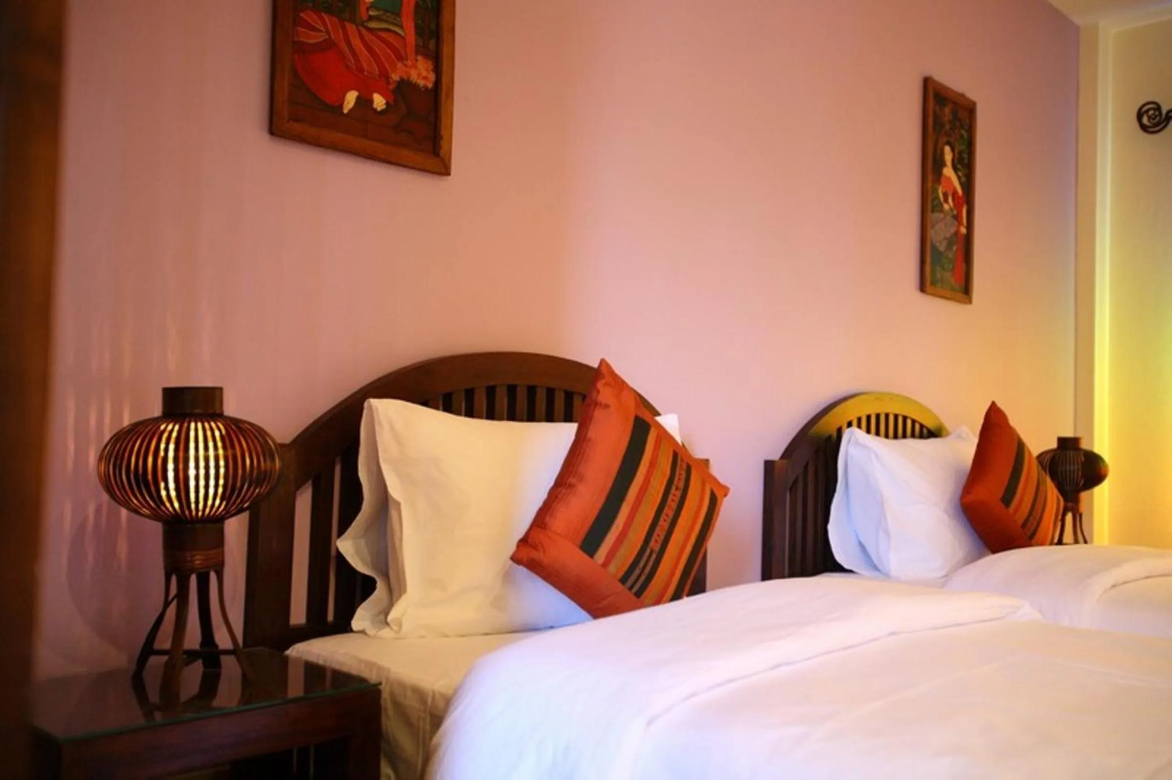 Bed in Chiang Mai Boutique House