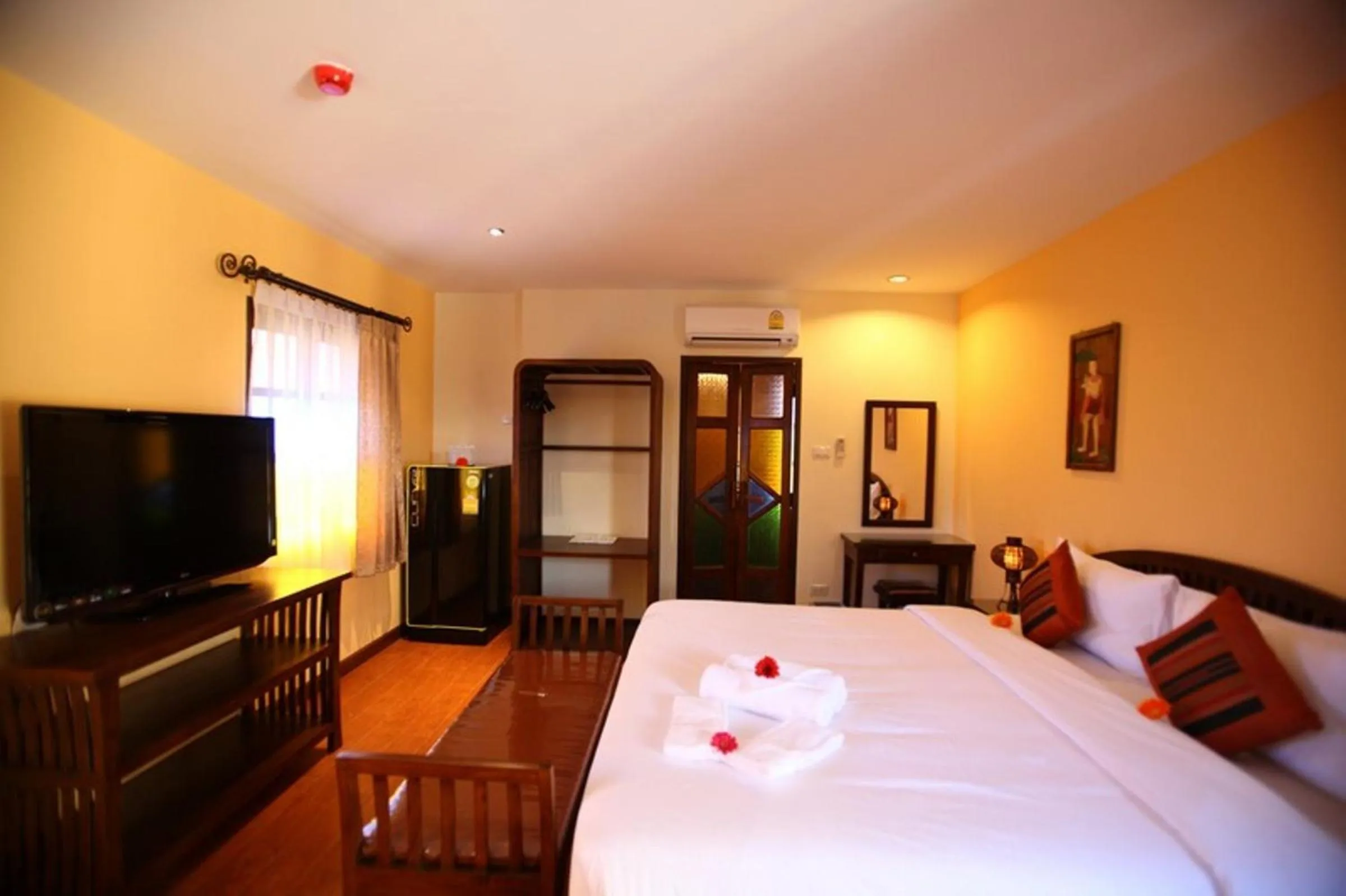 Bed in Chiang Mai Boutique House