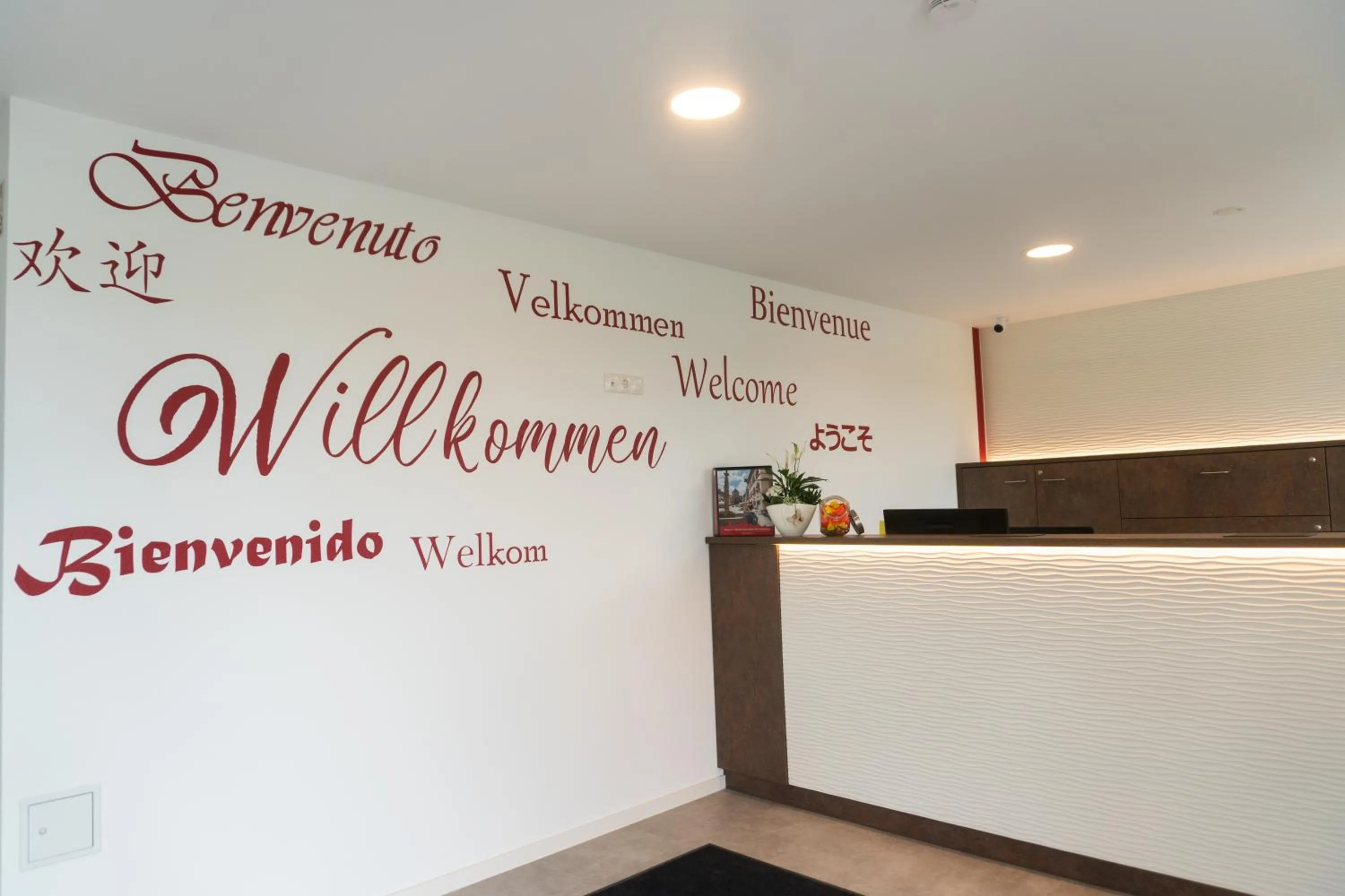 Lobby or reception in Pension Haas-Hotel am Turm