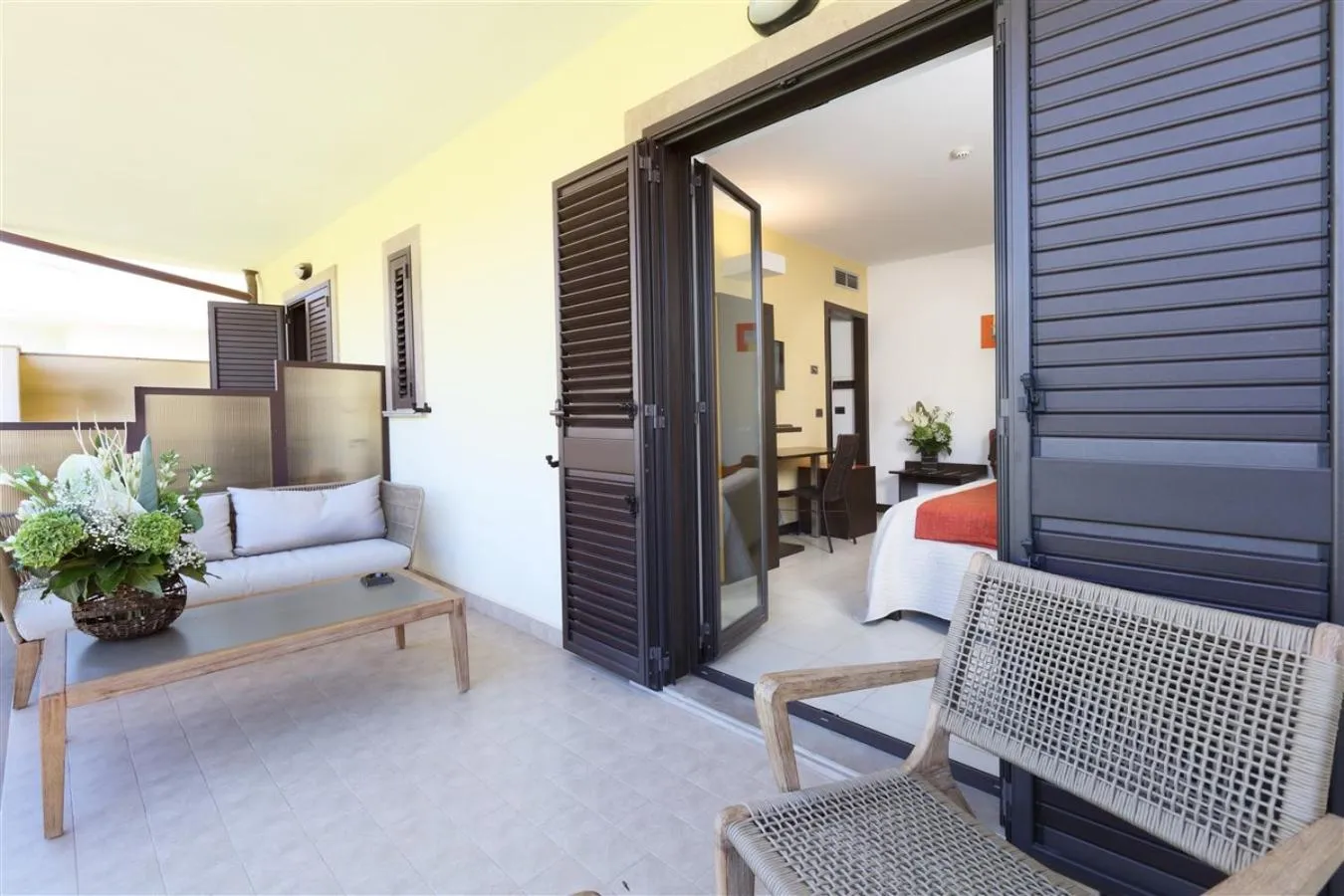 Garden view in Hotel San Giovanni