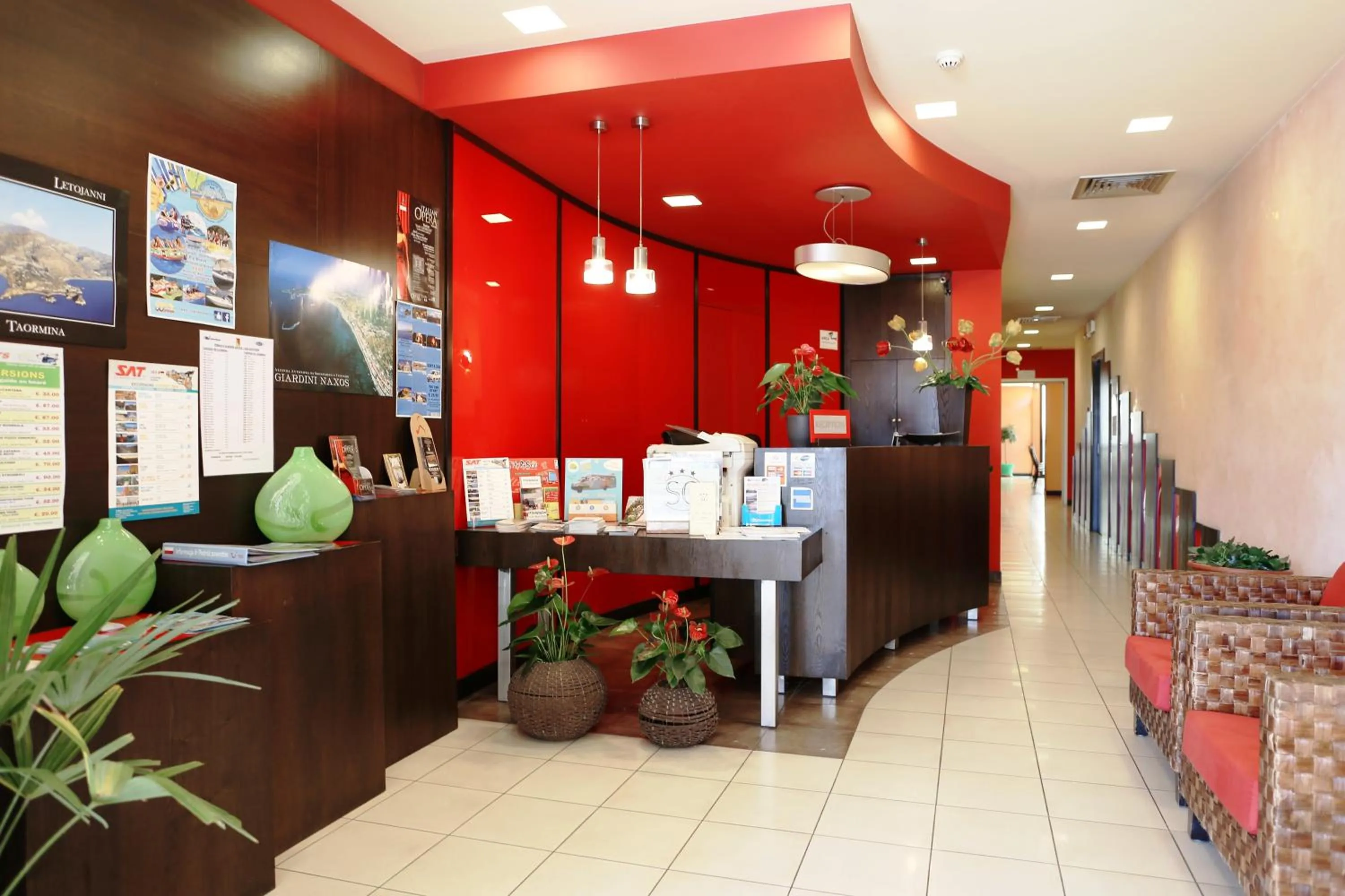 Lobby or reception in Hotel San Giovanni