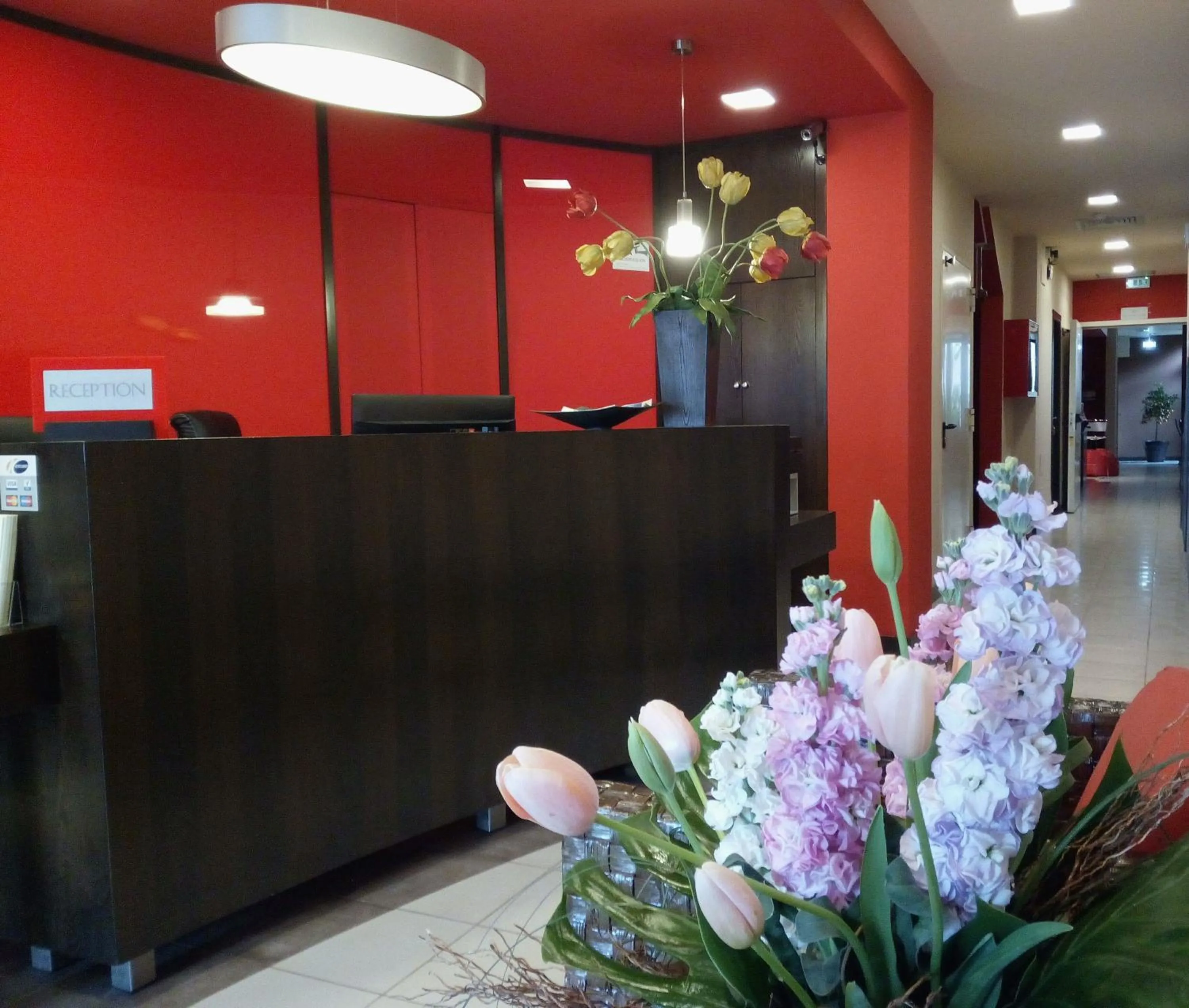Lobby or reception in Hotel San Giovanni