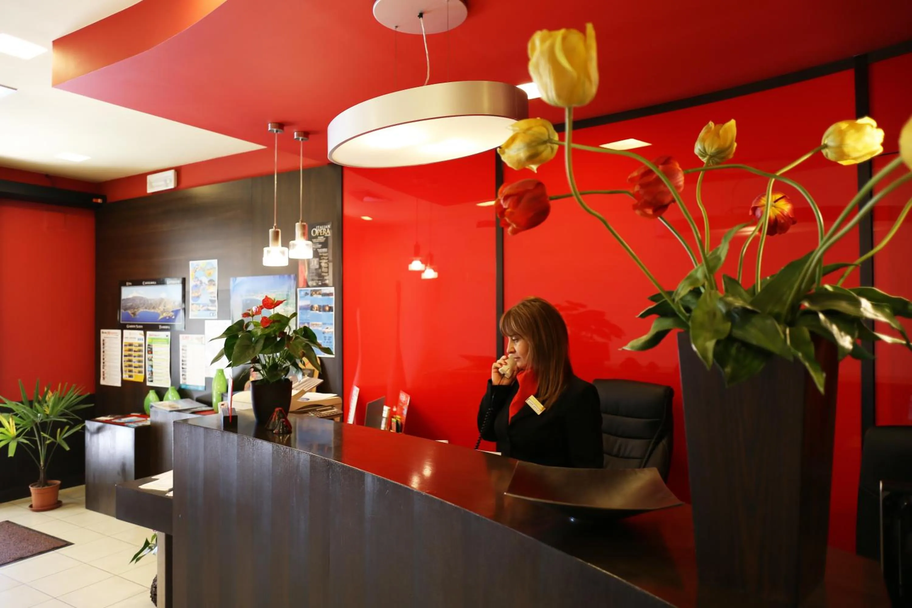 Lobby or reception in Hotel San Giovanni