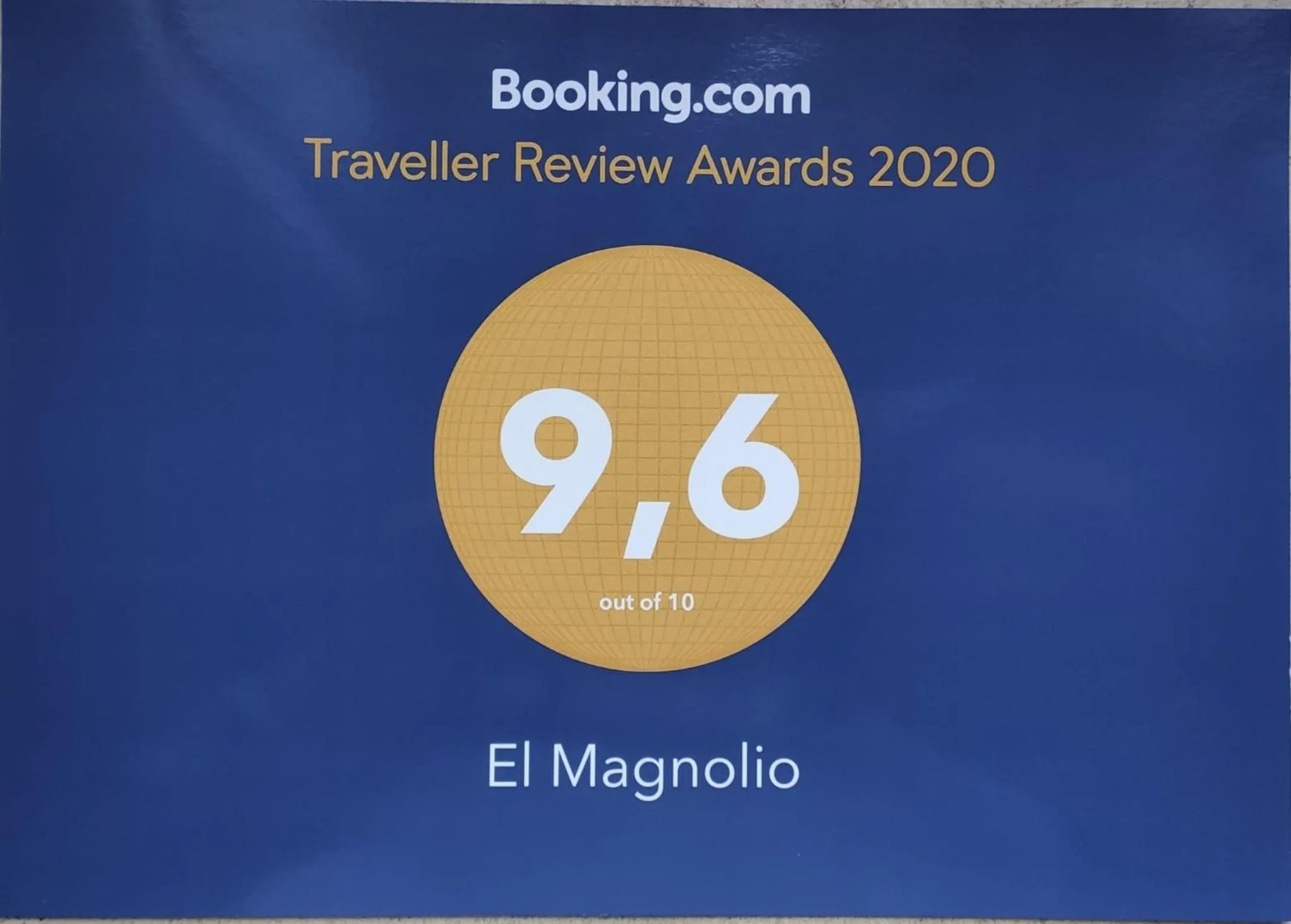 Logo/Certificate/Sign in El Magnolio
