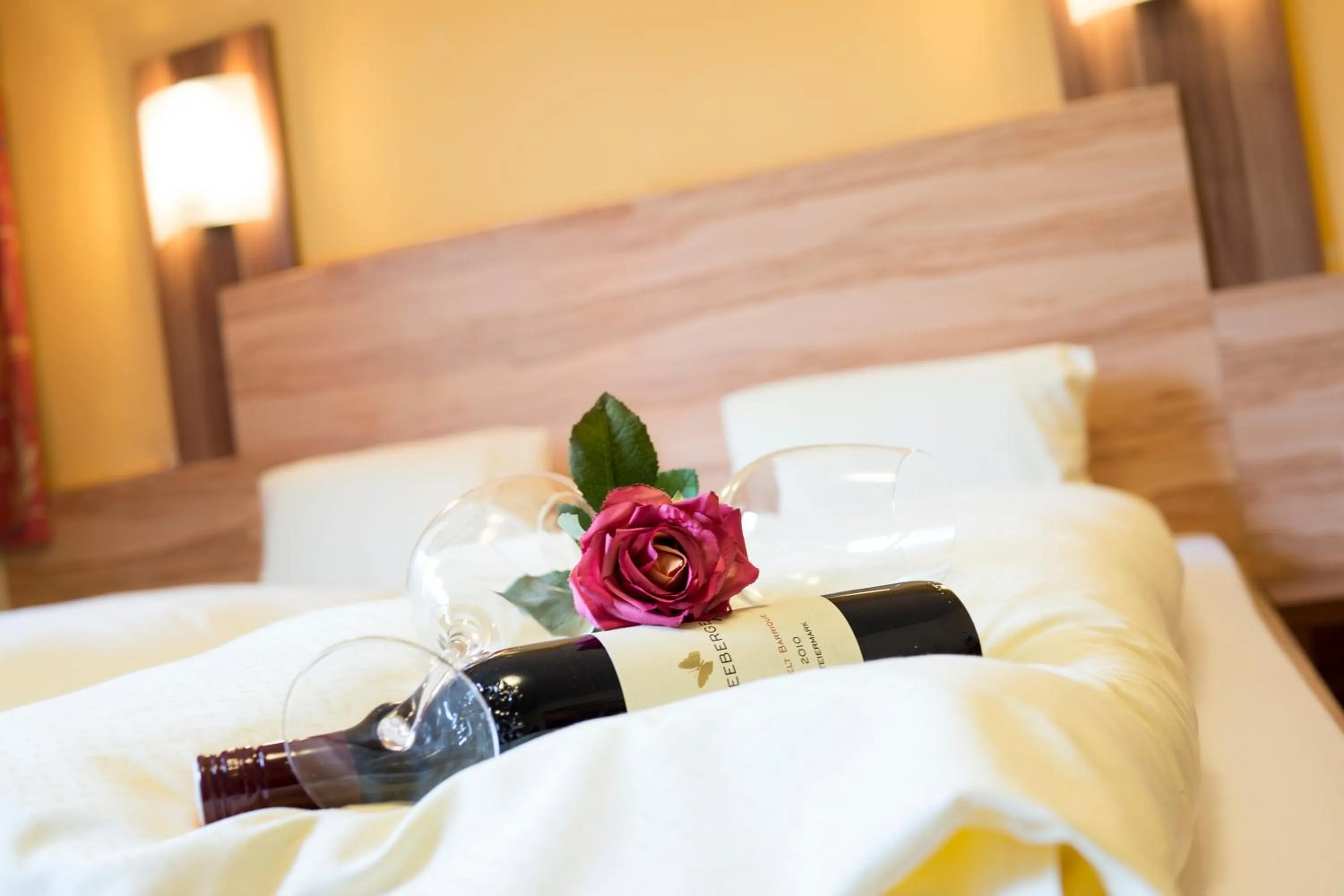 Bed in Hotel Schladmingerhof