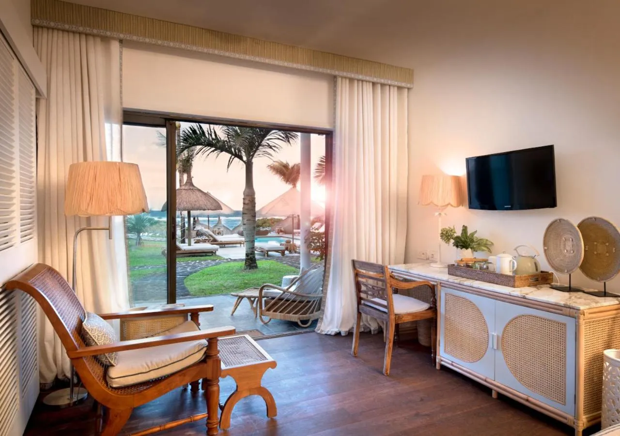 Seating area in La Maison d'Eté Hotel by NEWMARK