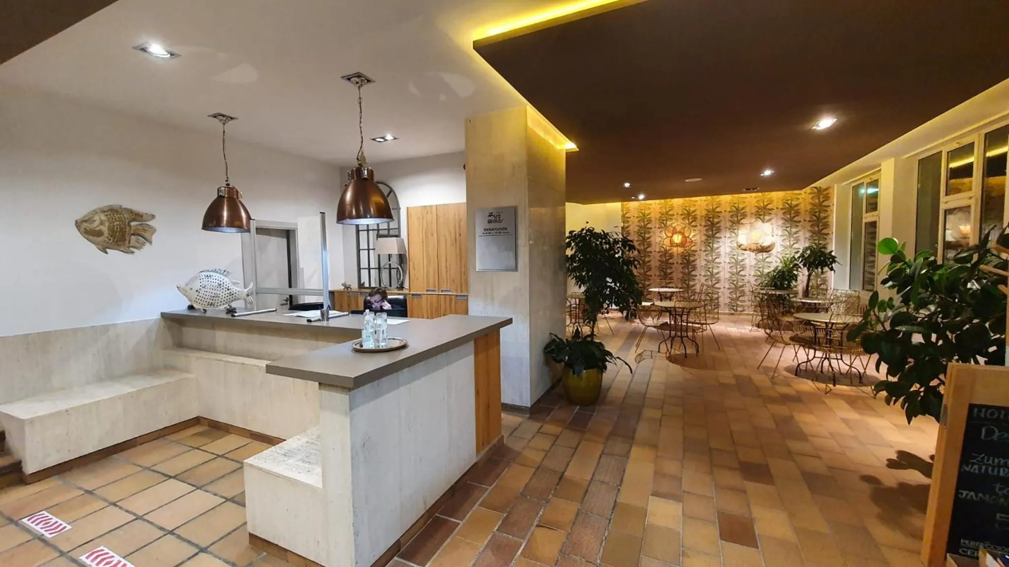 Lobby or reception in Miraolas