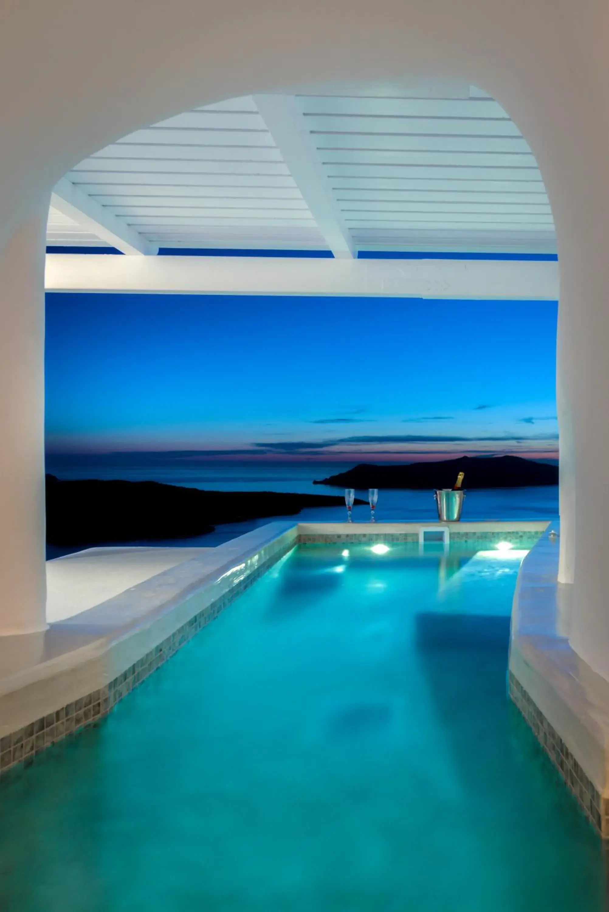 Executive Suite with Private Heated Mini-Pool and Caldera View in Iriana Suites Executive Suite with Private Heated Mini-Pool and Caldera View in Iriana Suites