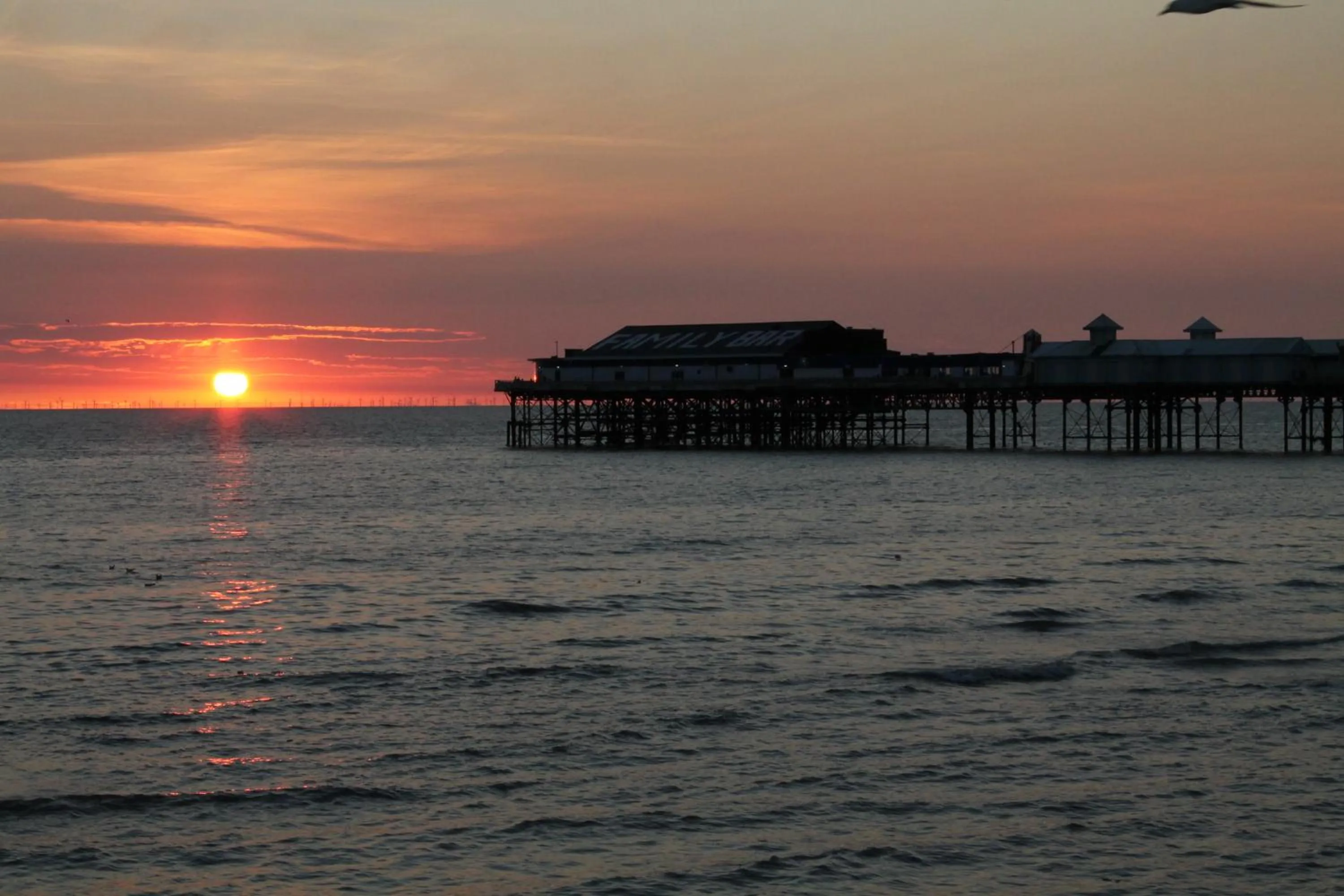 Sunset in Craig-y-Don