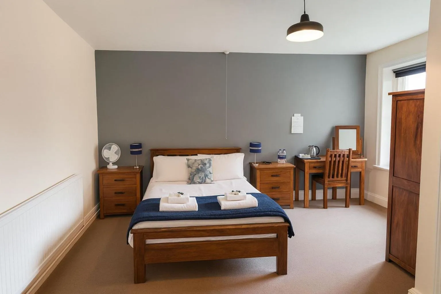 Bed in The Dolphin Hotel