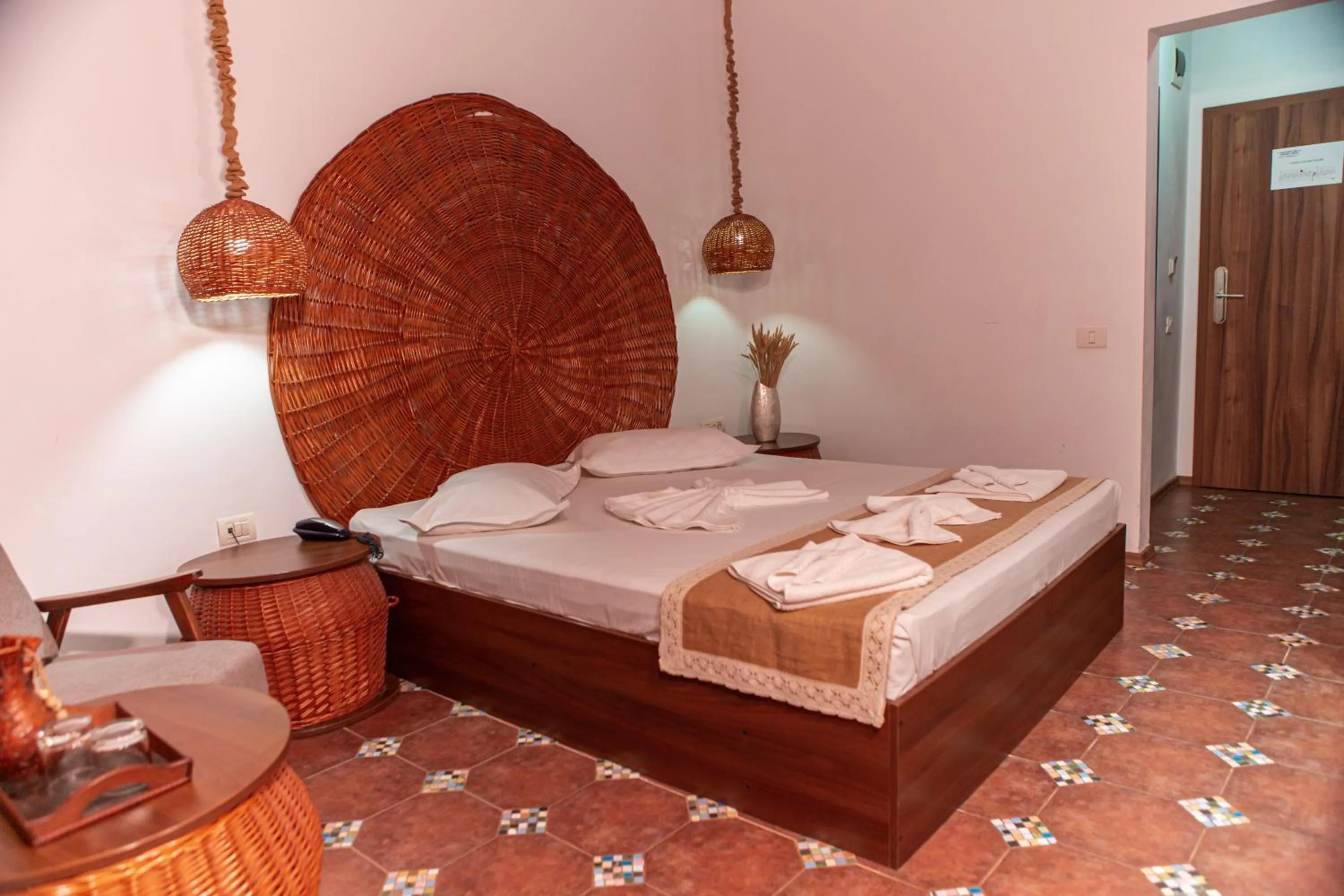 Bed in Hotel 2D Resort and Spa