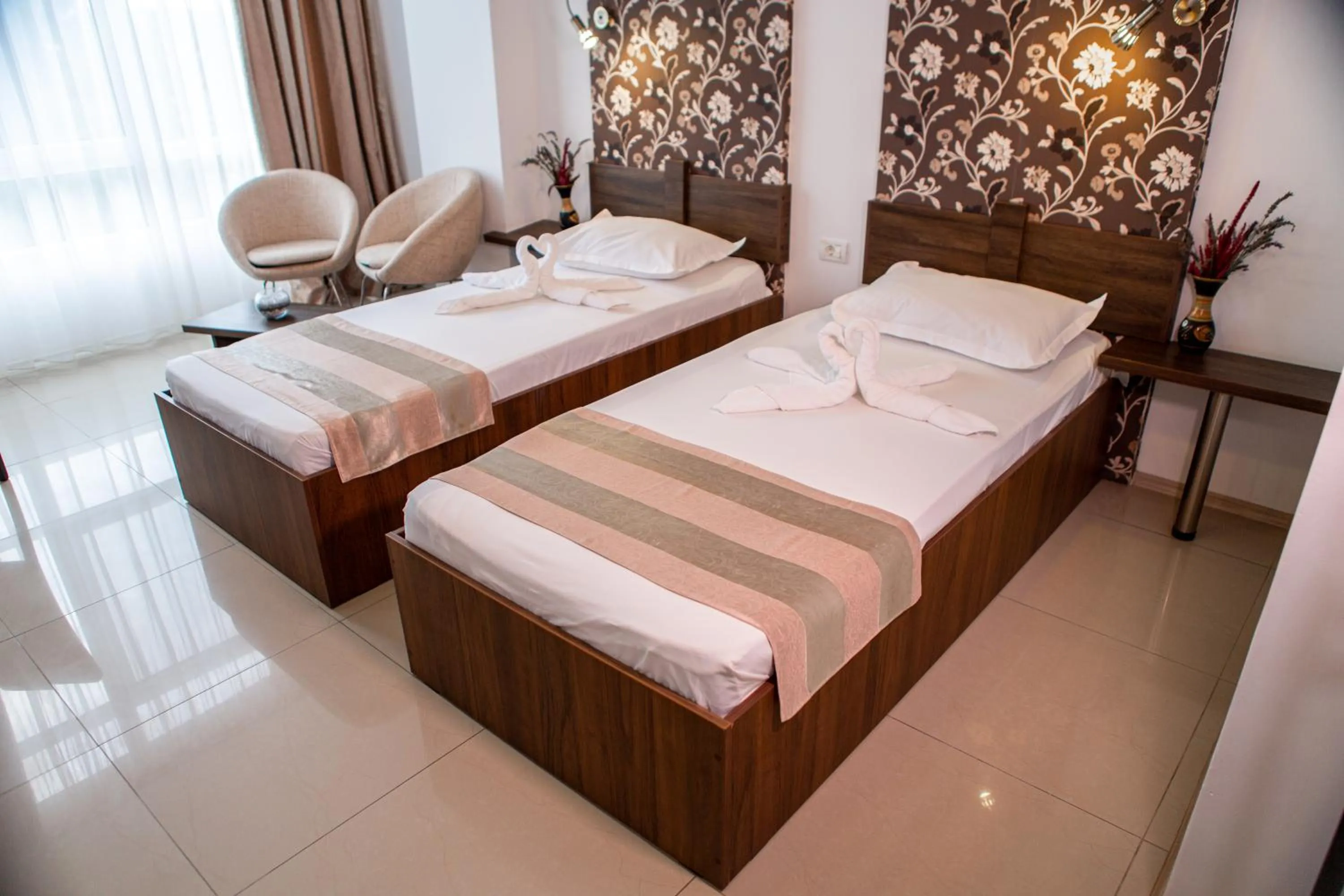 Bed in Hotel 2D Resort and Spa