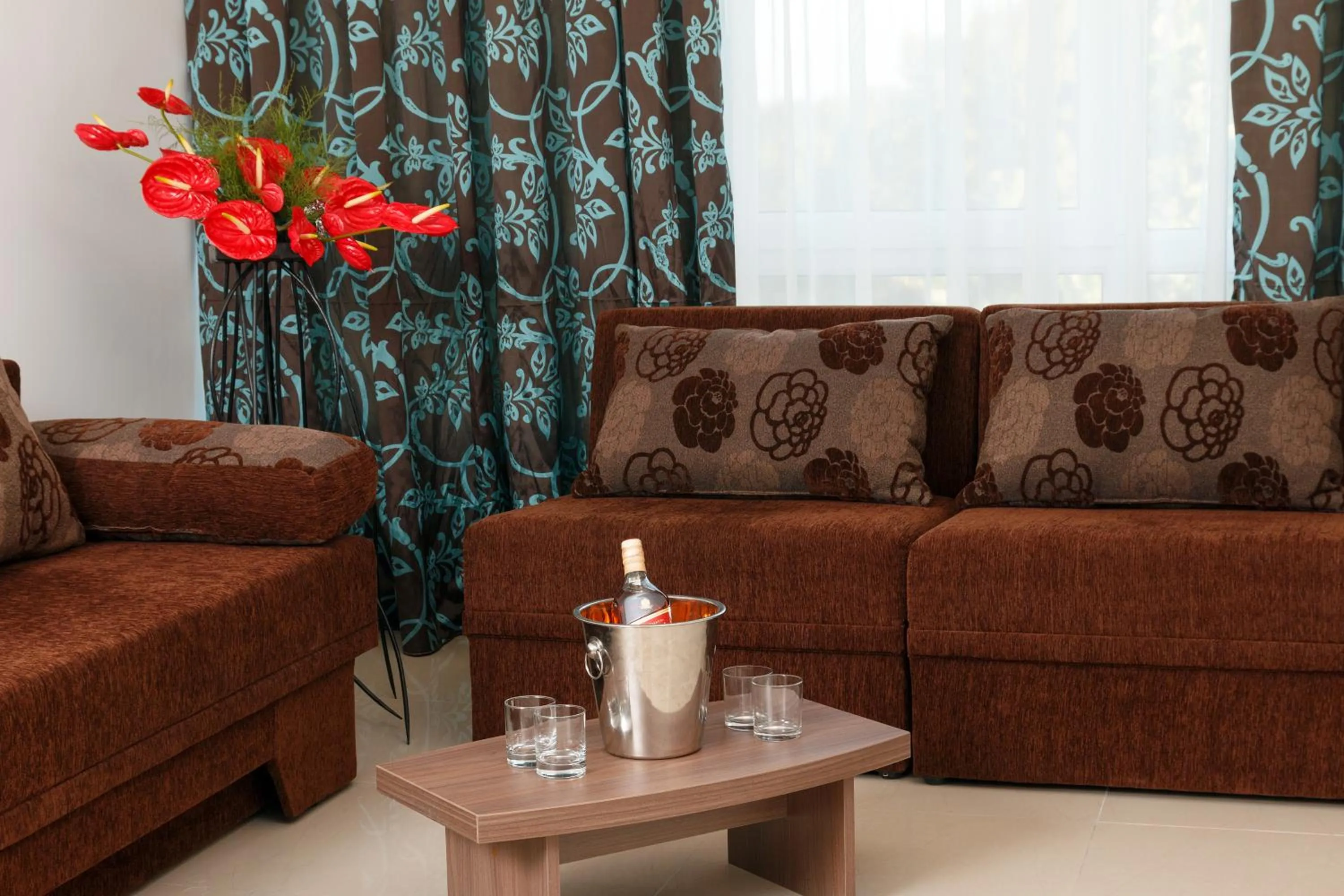 Living room in Hotel 2D Resort and Spa