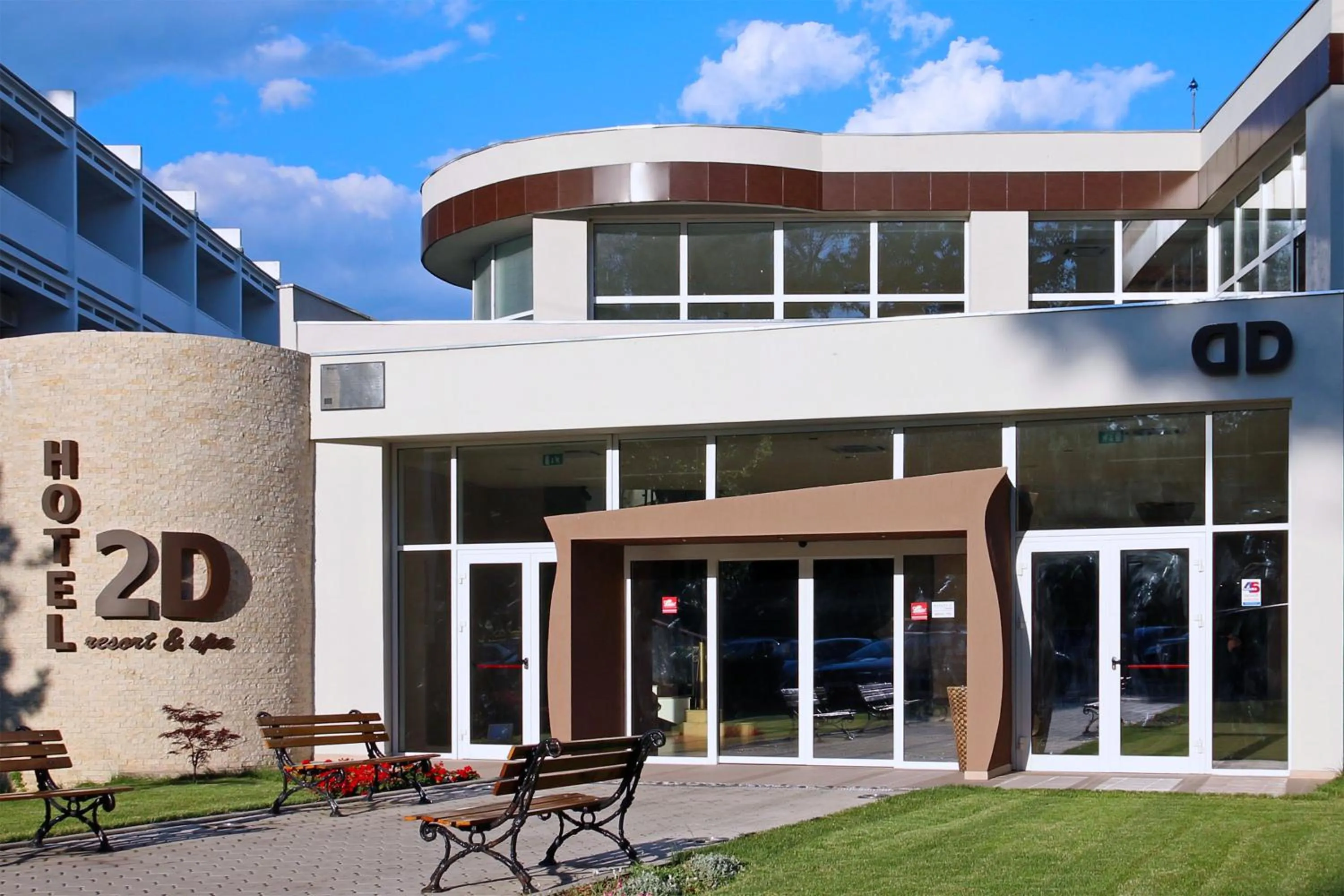 Facade/entrance in Hotel 2D Resort and Spa