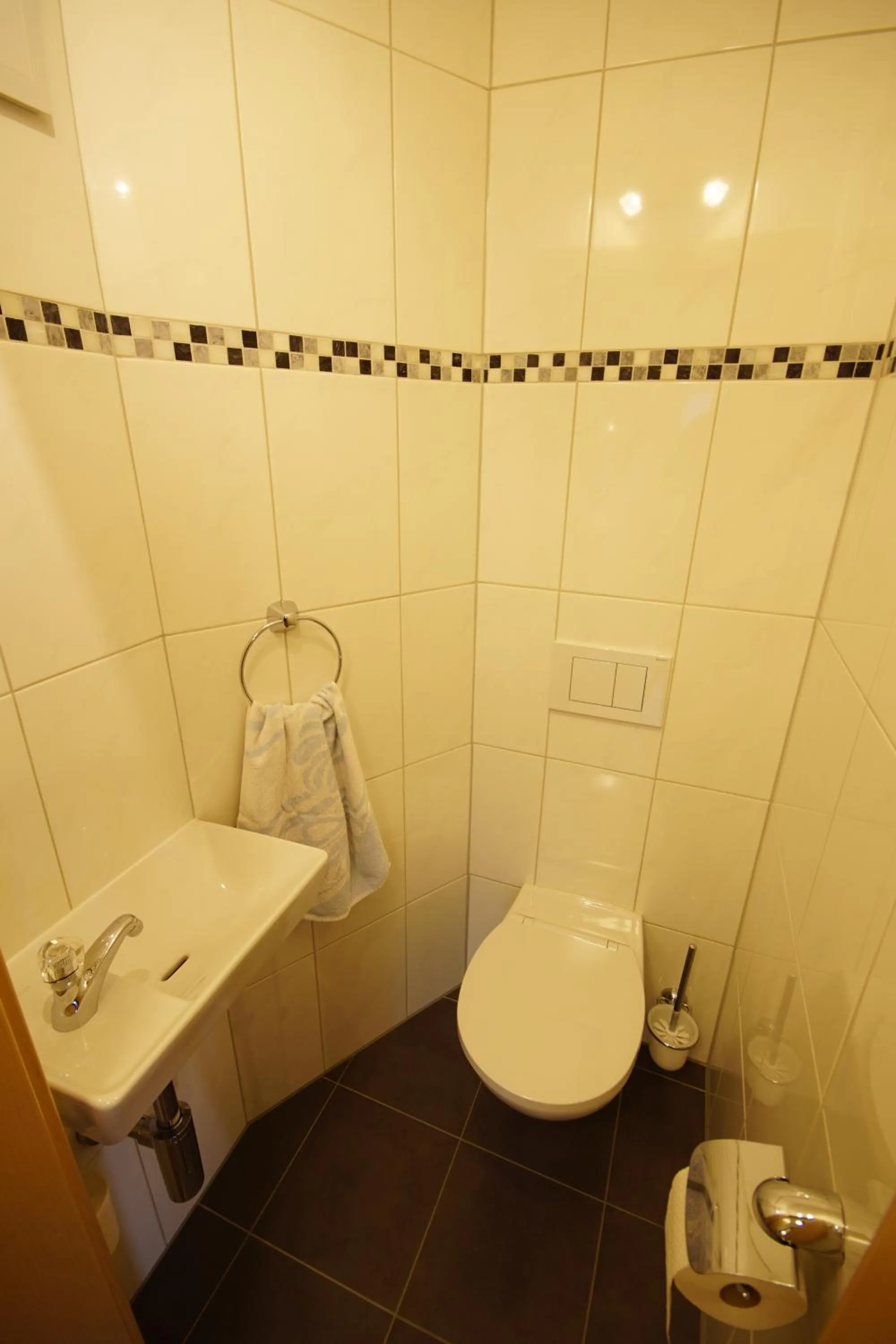Toilet in Ferienhaus Mott