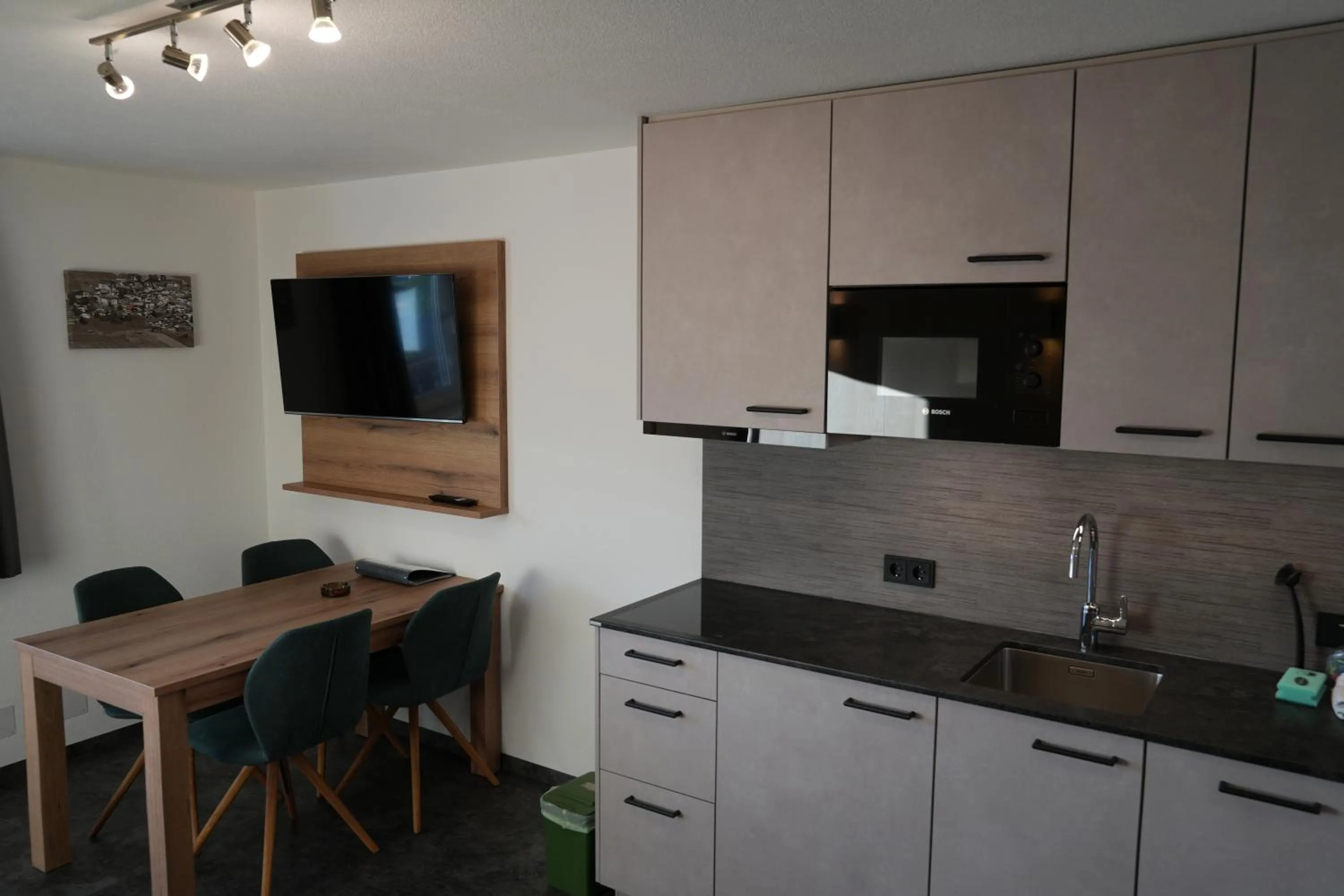 Kitchen or kitchenette in Ferienhaus Mott