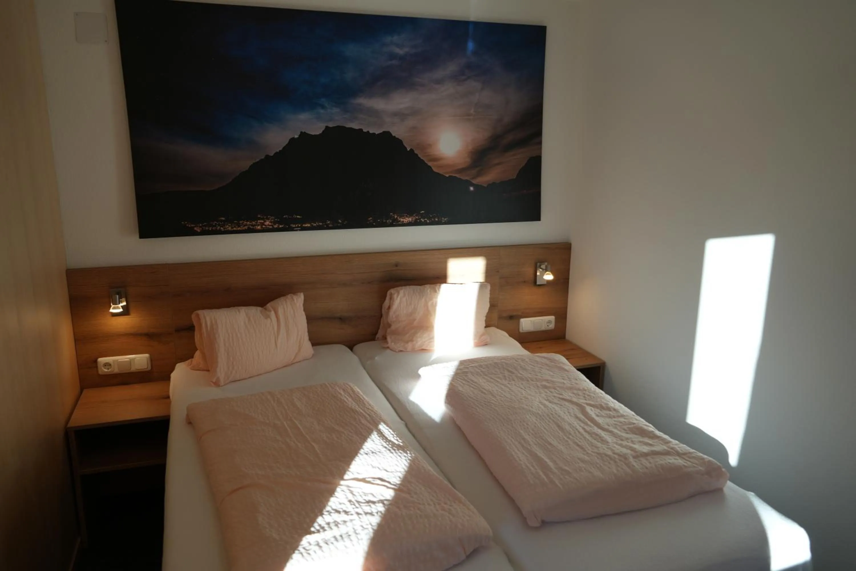 Bedroom, Bed in Ferienhaus Mott